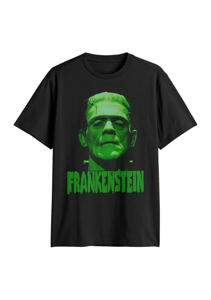 Mens Frankenstein Graphic Short Sleeve T-Shirt