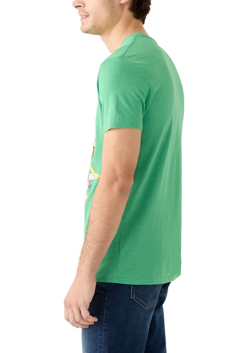 Mens Merry Disney Crew Neck Graphic T-Shirt