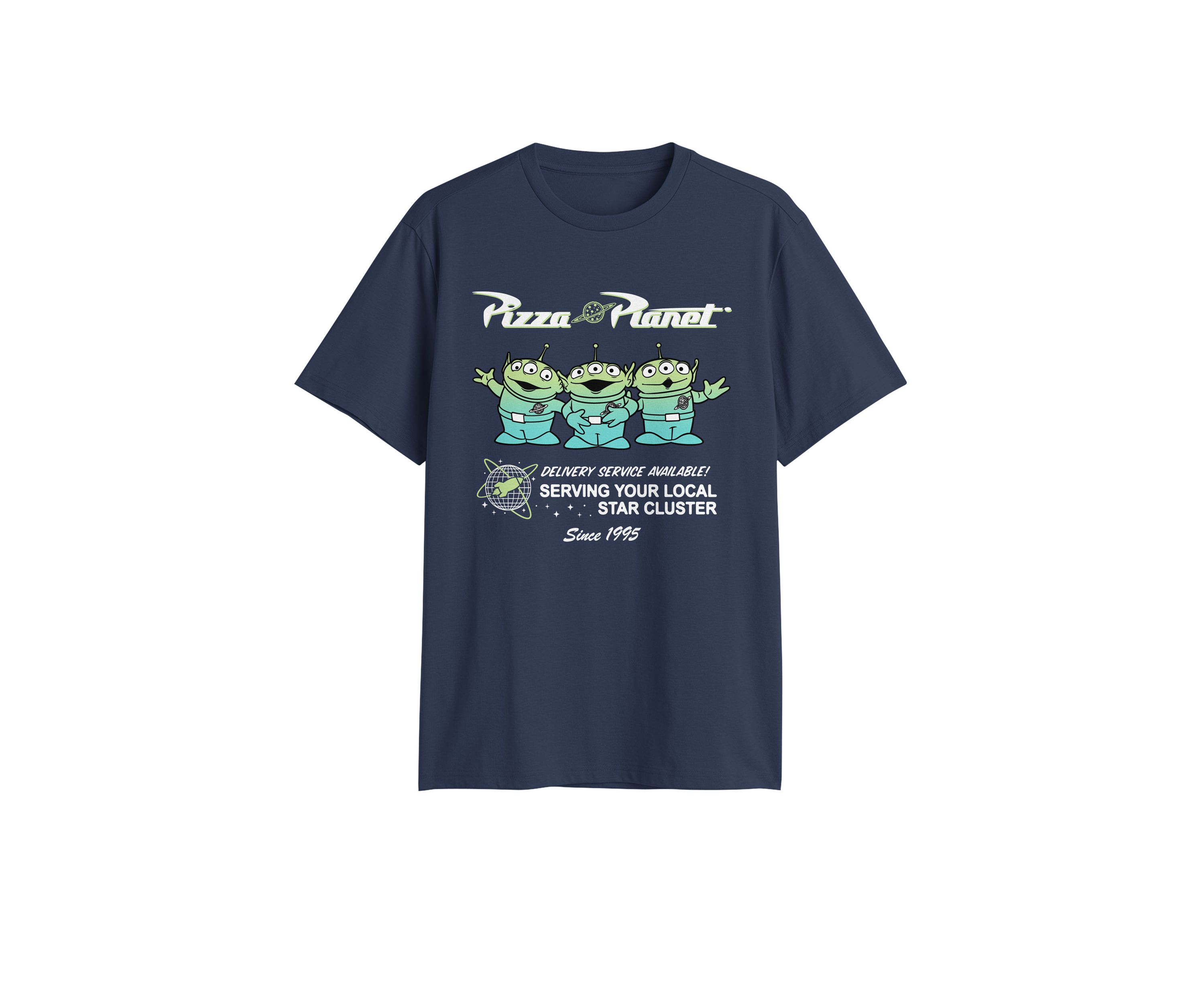 Mens Pizza Planet Graphic T-Shirt