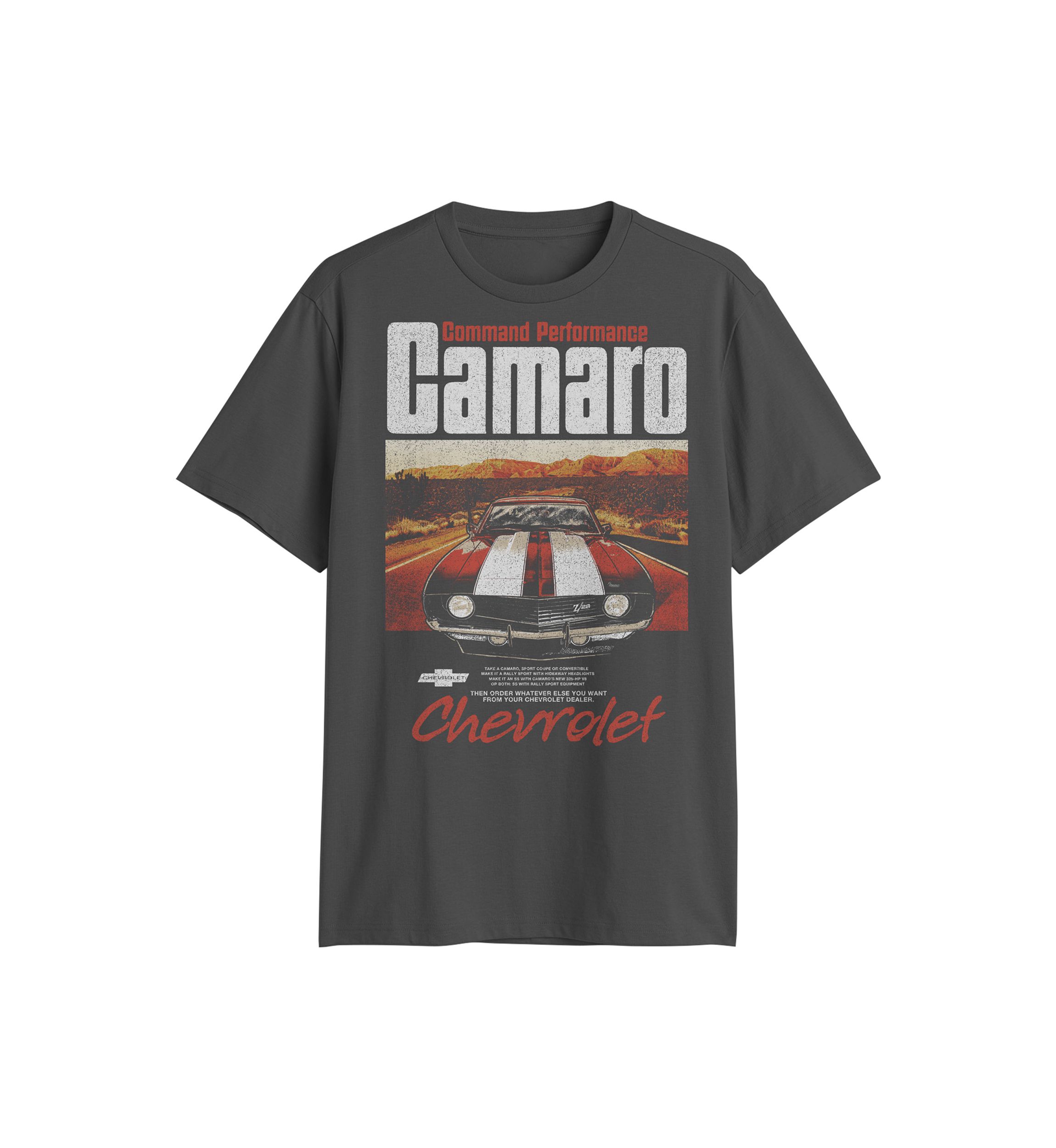Camaro Sunset Graphic T-Shirt 