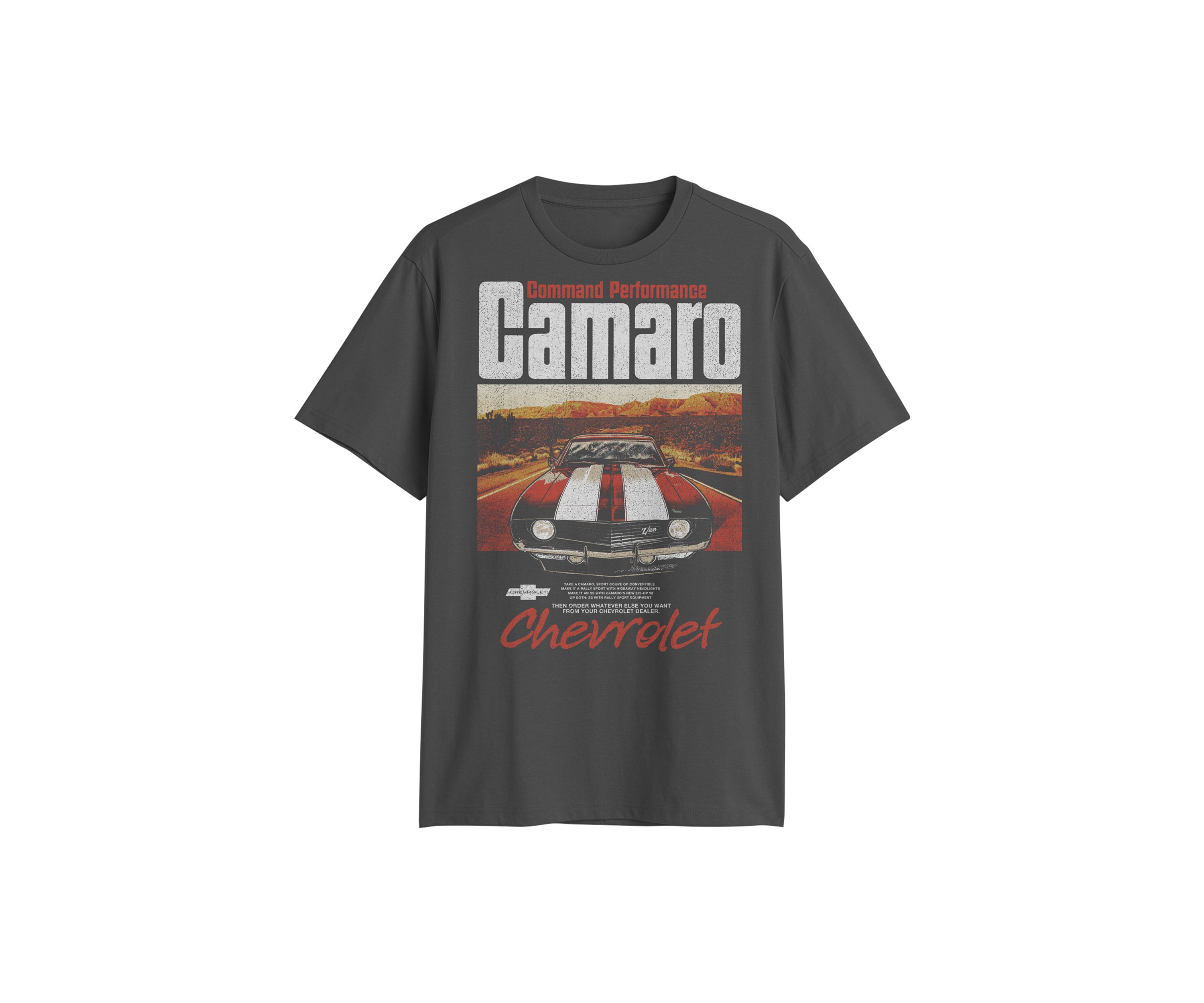 Camaro Sunset Graphic T-Shirt 