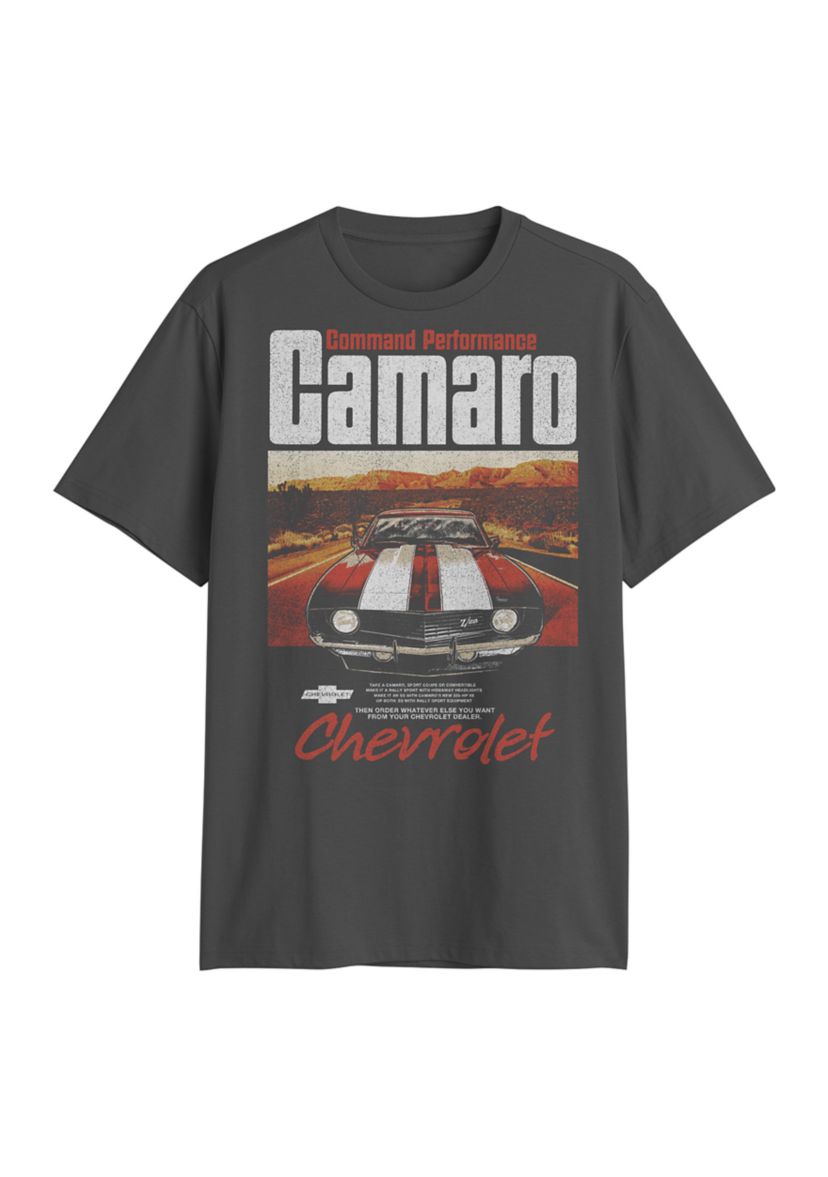 Camaro Sunset Graphic T-Shirt 