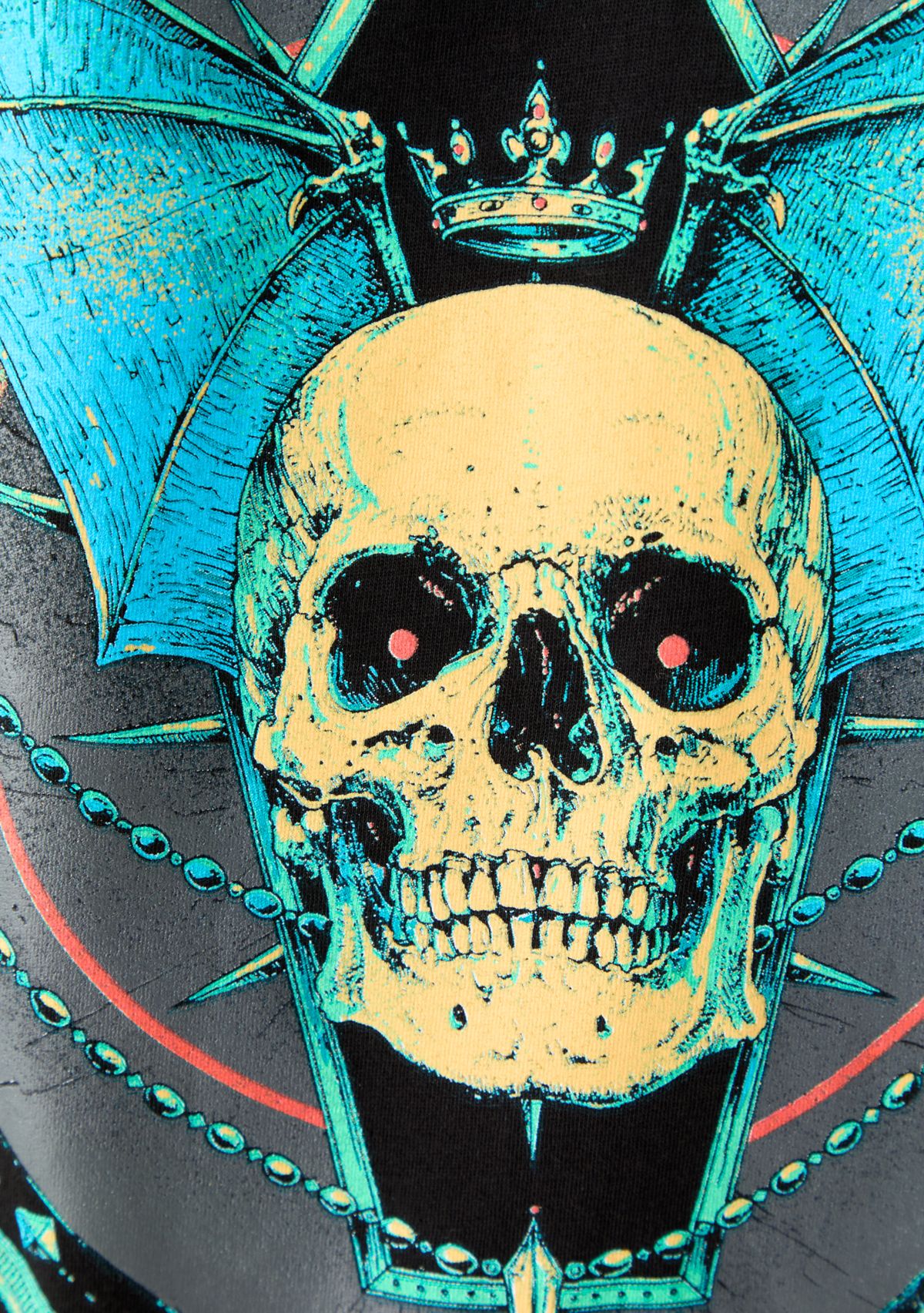 Mens Ozzy Skull Short Sleeve Graphic T-Shirt