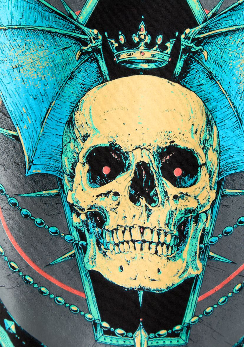Mens Ozzy Skull Short Sleeve Graphic T-Shirt