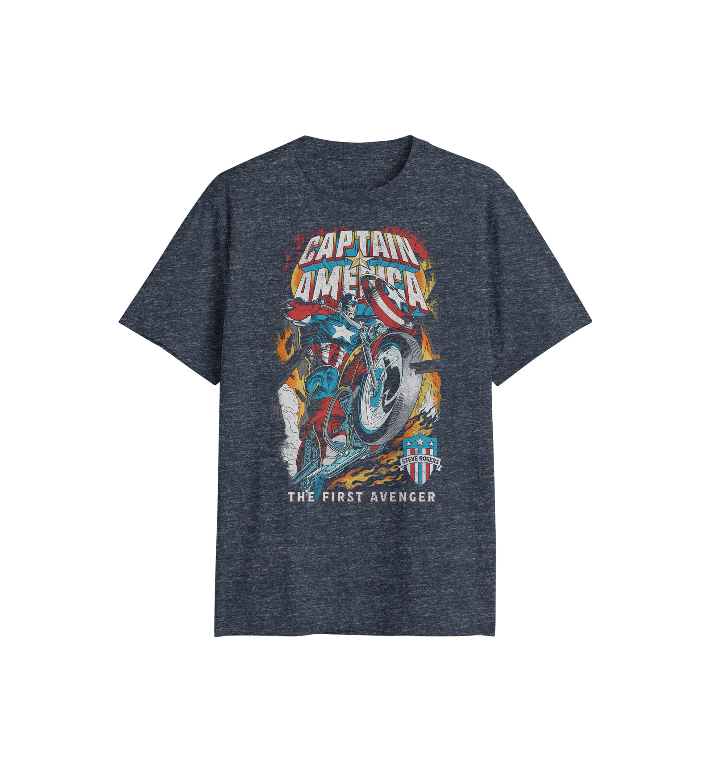 Captain America Cycle Graphic T-Shirt