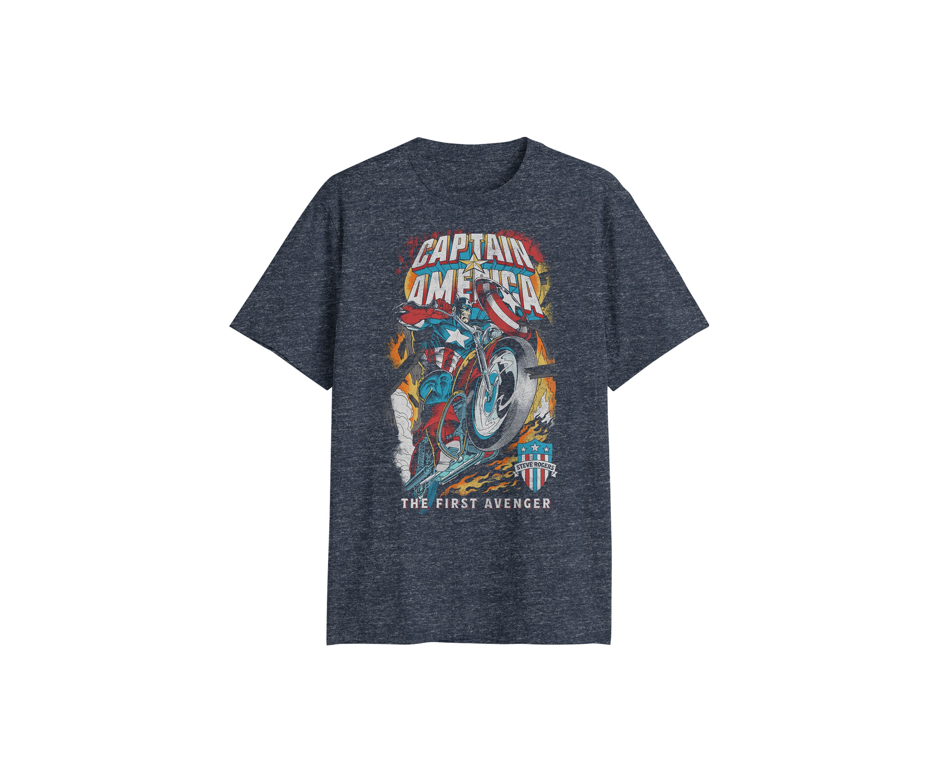 Captain America Cycle Graphic T-Shirt