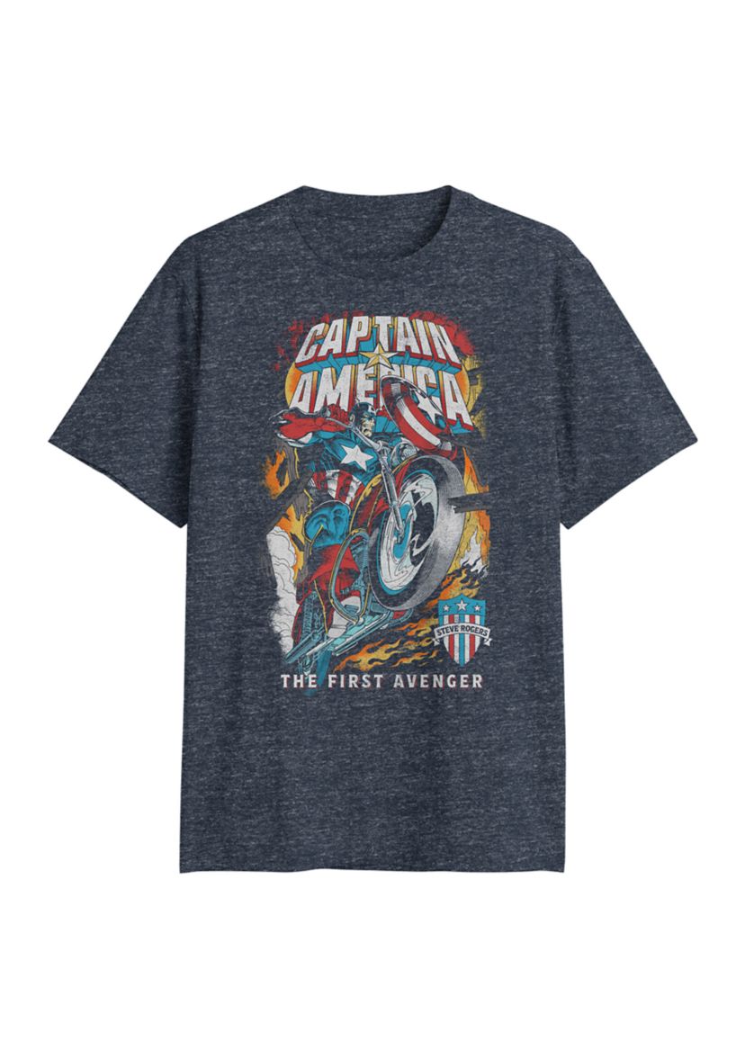 Captain America Cycle Graphic T-Shirt