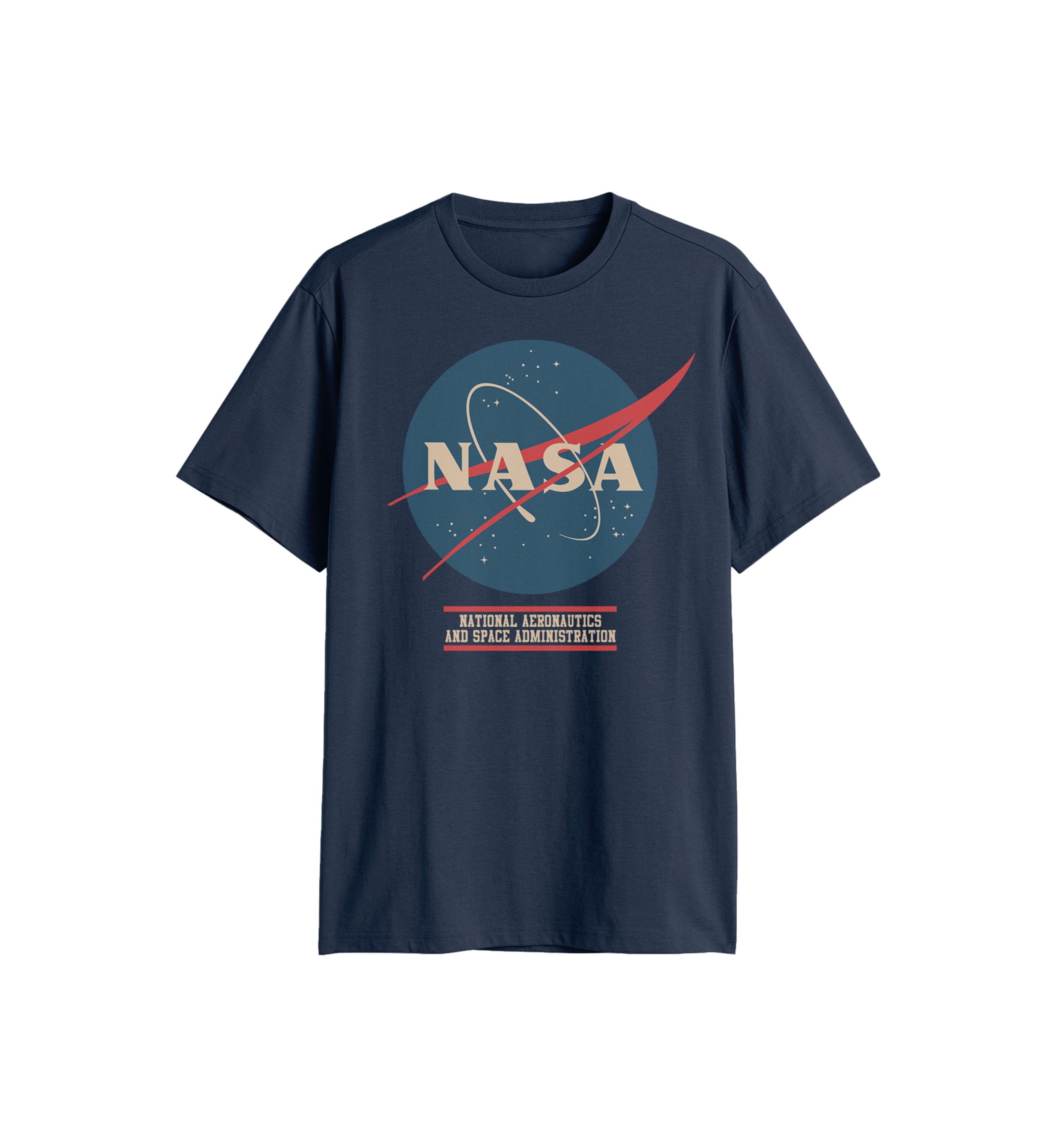 Nasa Faded Graphic T-Shirt 