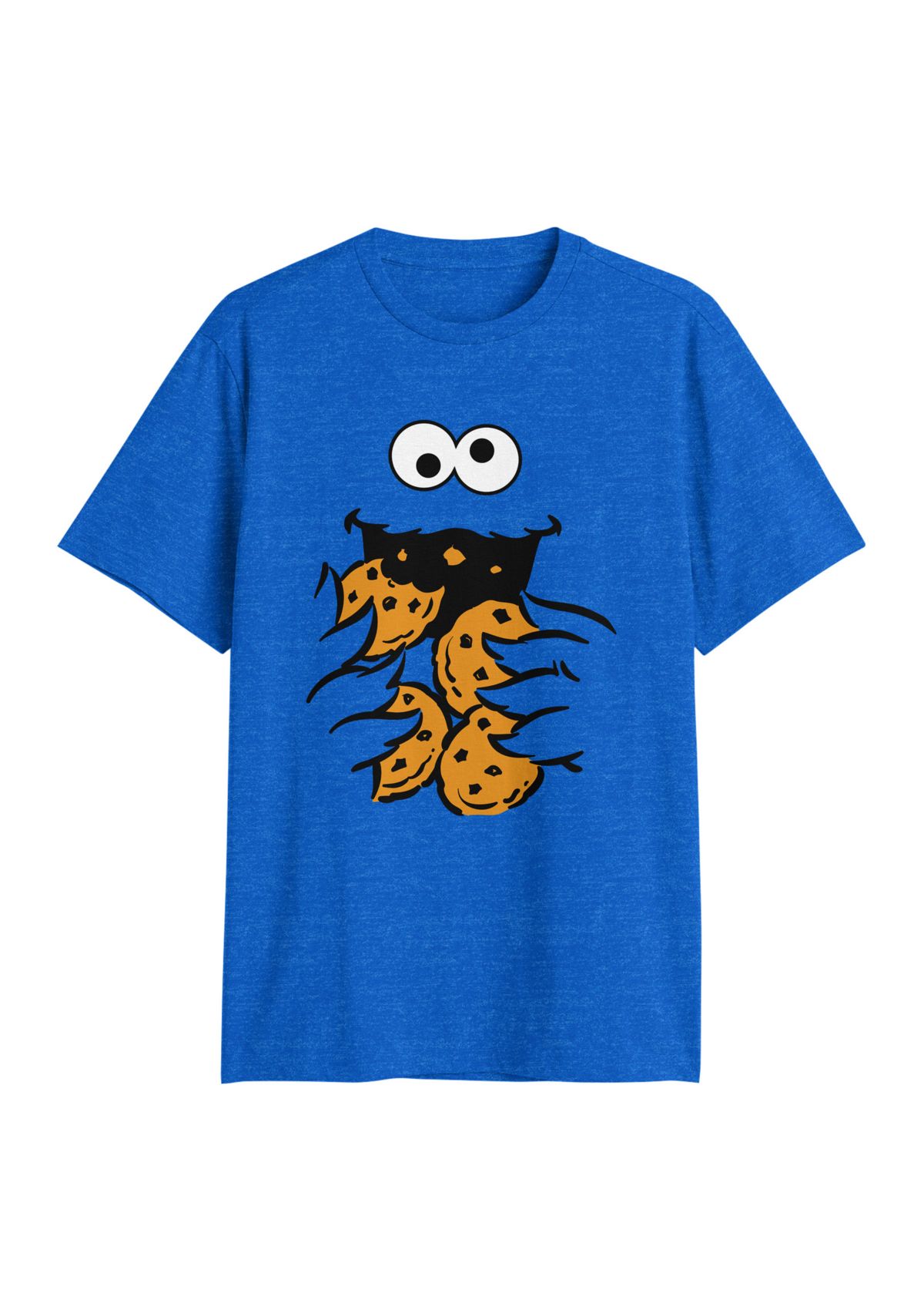 Mens Monster Face Graphic T-Shirt