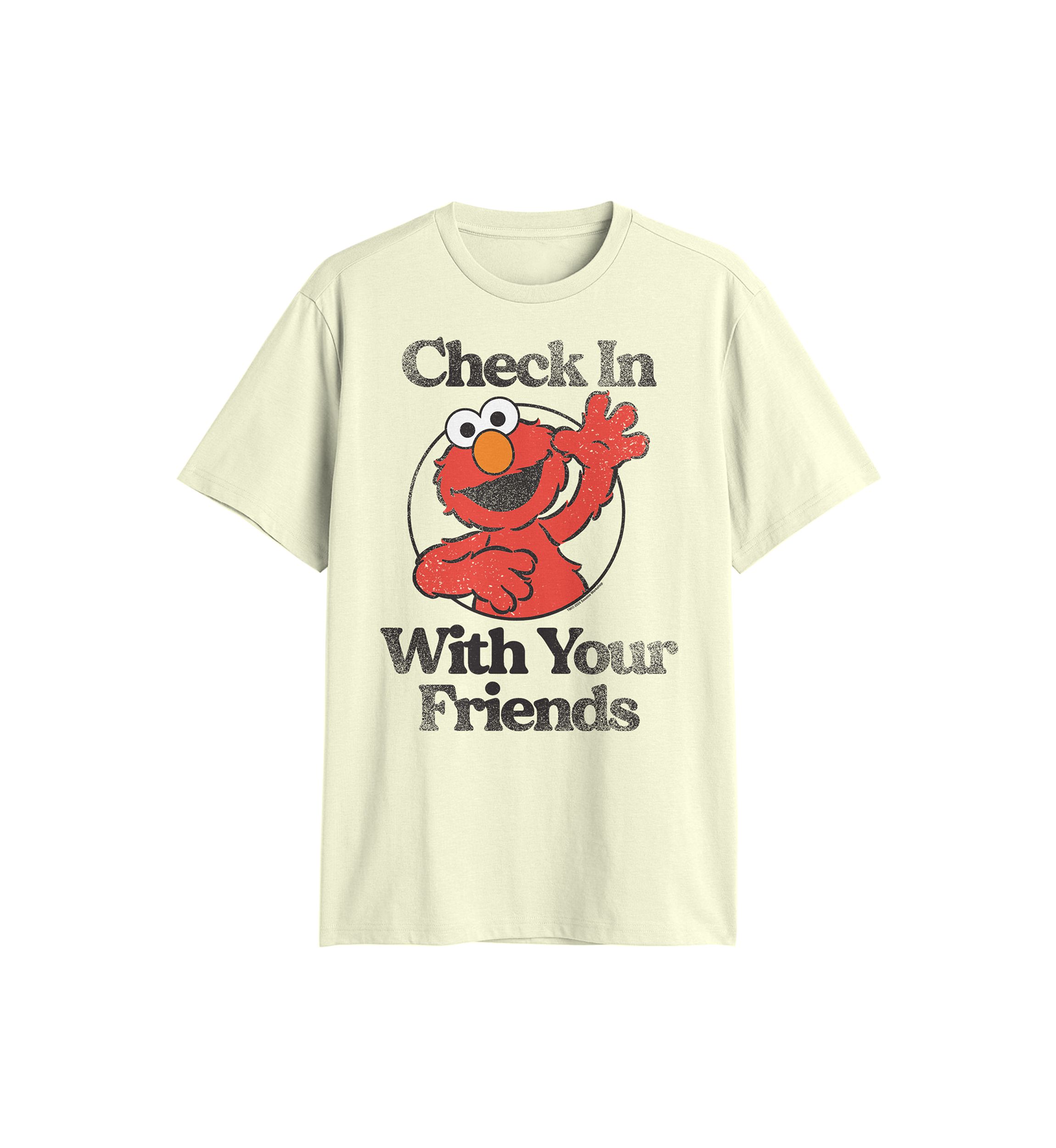 Checking In With Friends Short Sleeve Graphic T-Shirt