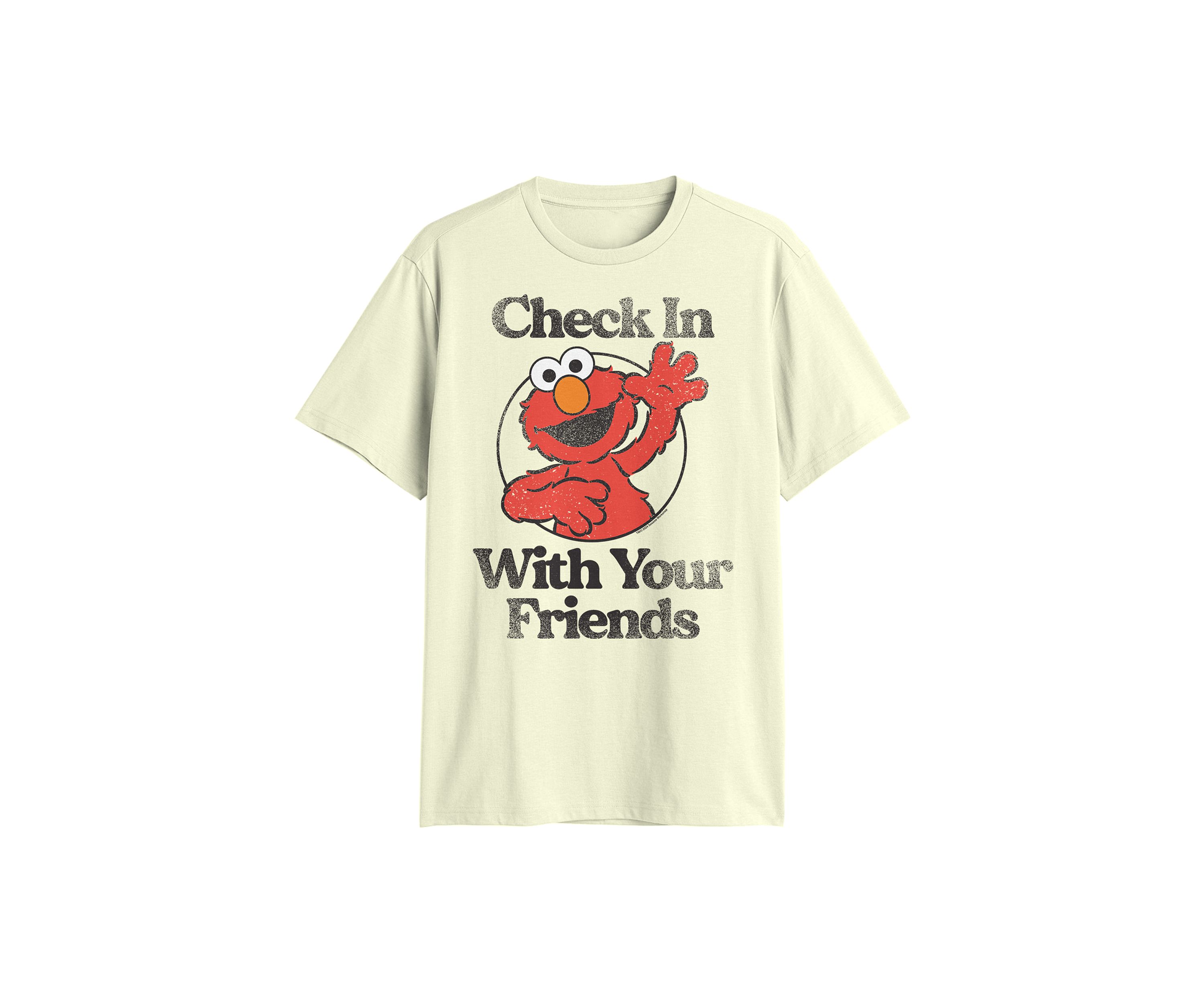 Checking In With Friends Short Sleeve Graphic T-Shirt