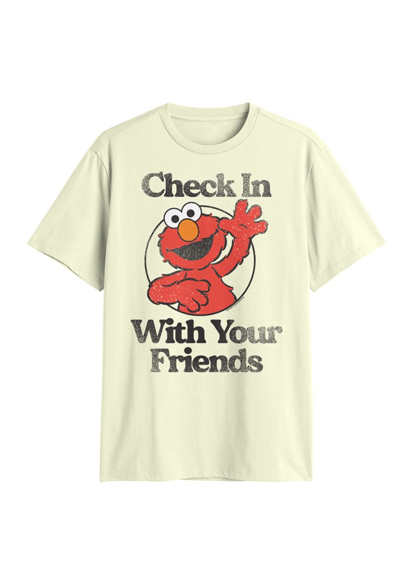 Checking In With Friends Short Sleeve Graphic T-Shirt