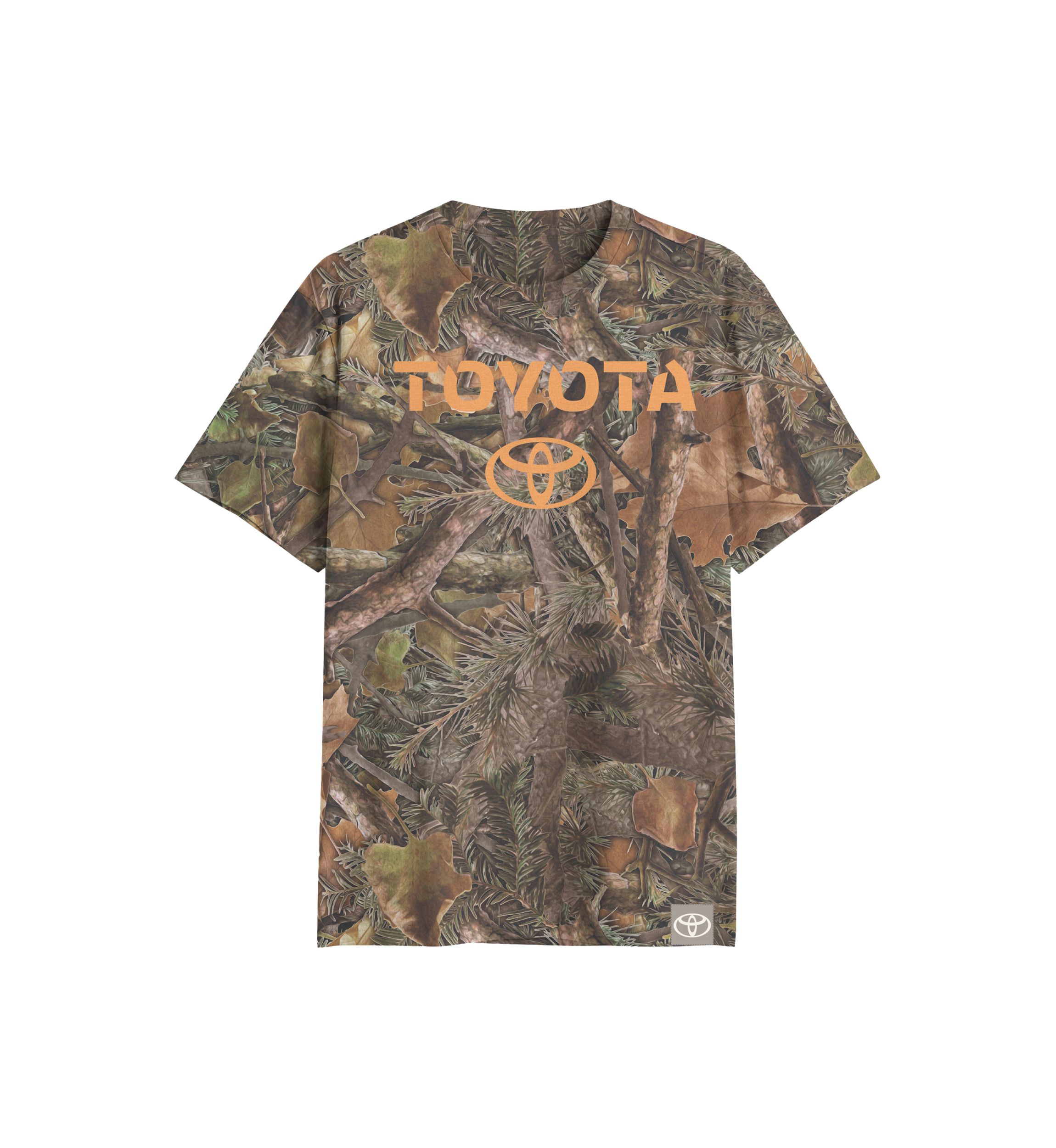 Short Sleeve Camo Graphic Logo T-Shirt 
