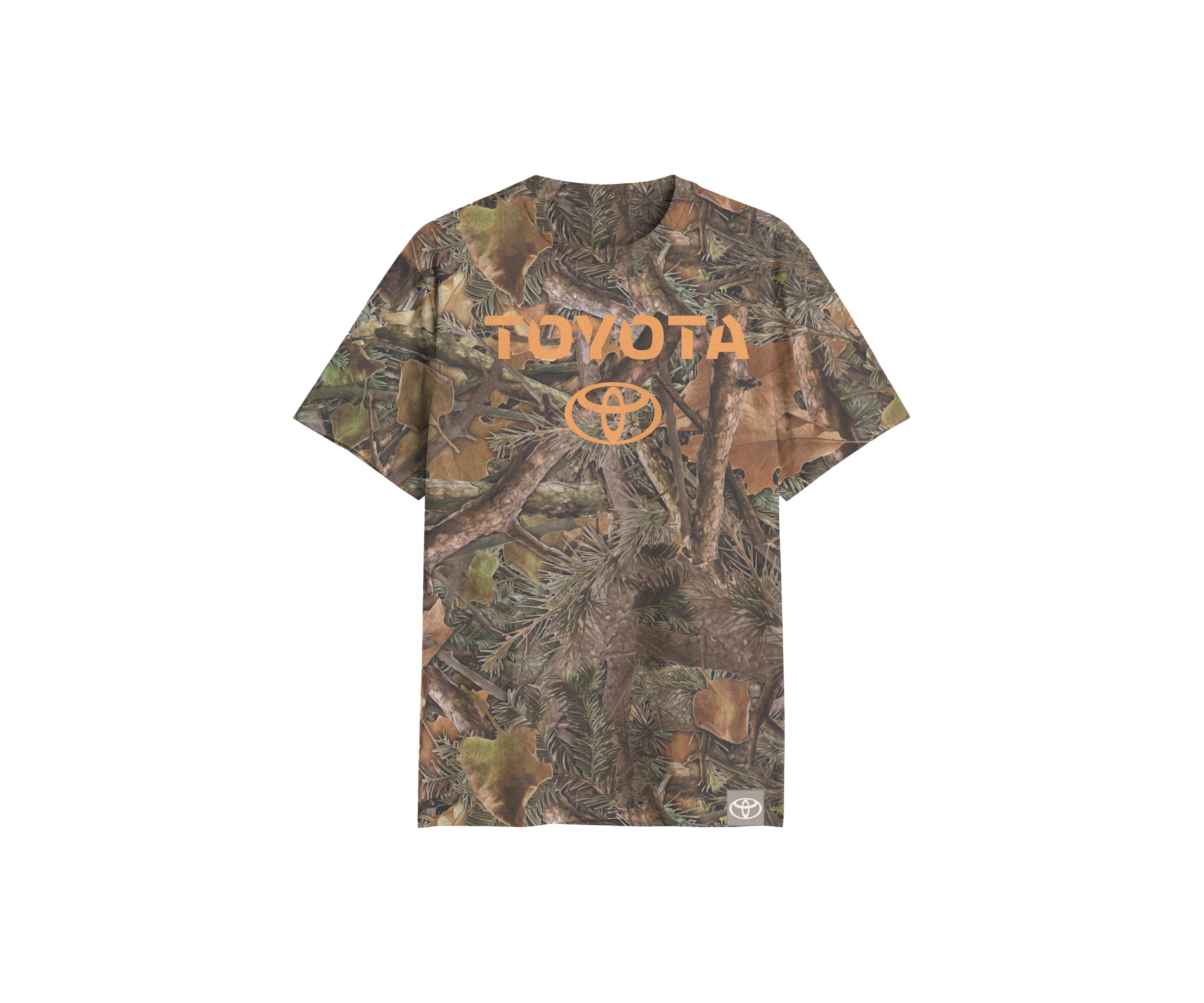 Short Sleeve Camo Graphic Logo T-Shirt 