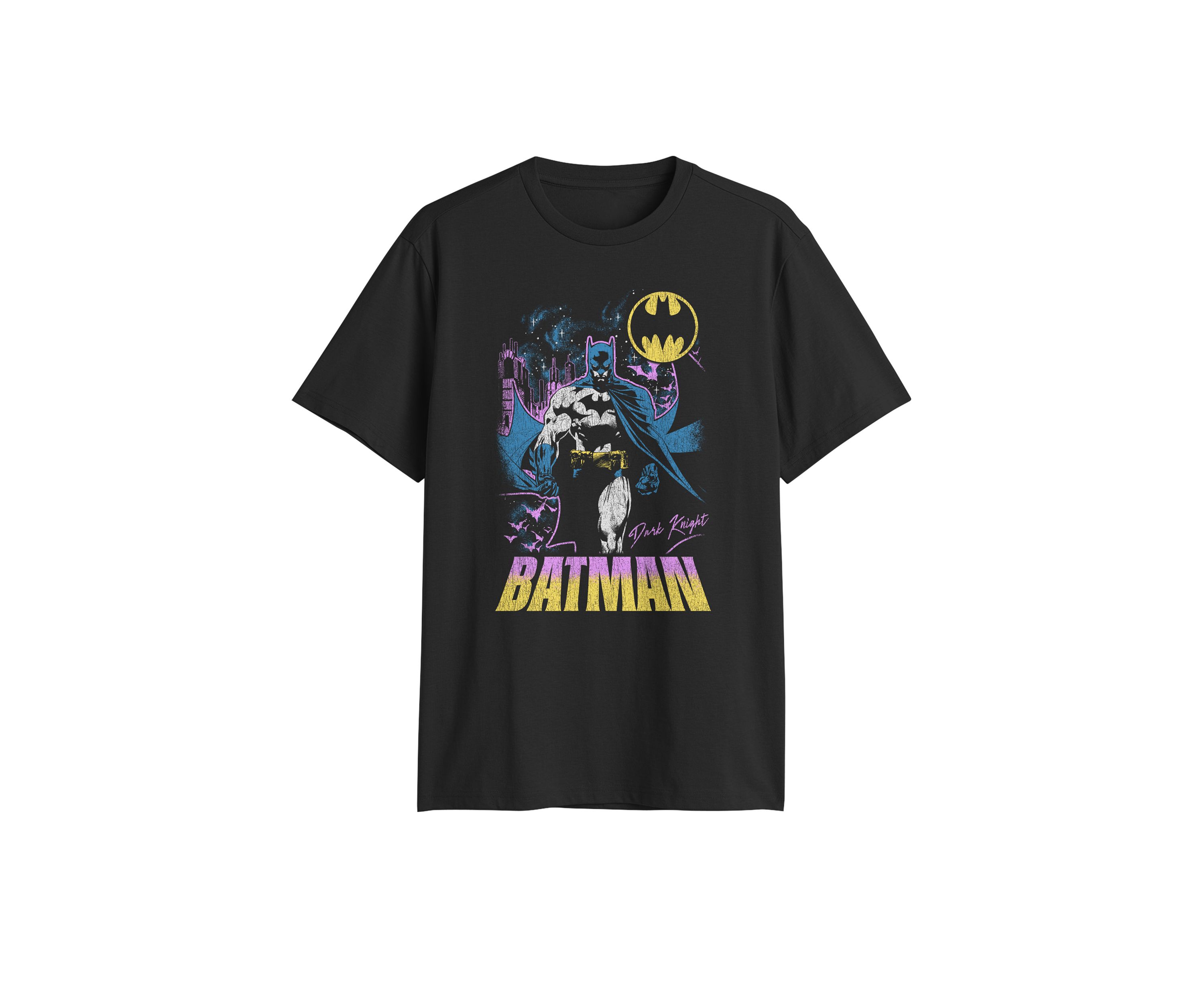 Mens Batman Night City Graphic T-Shirt