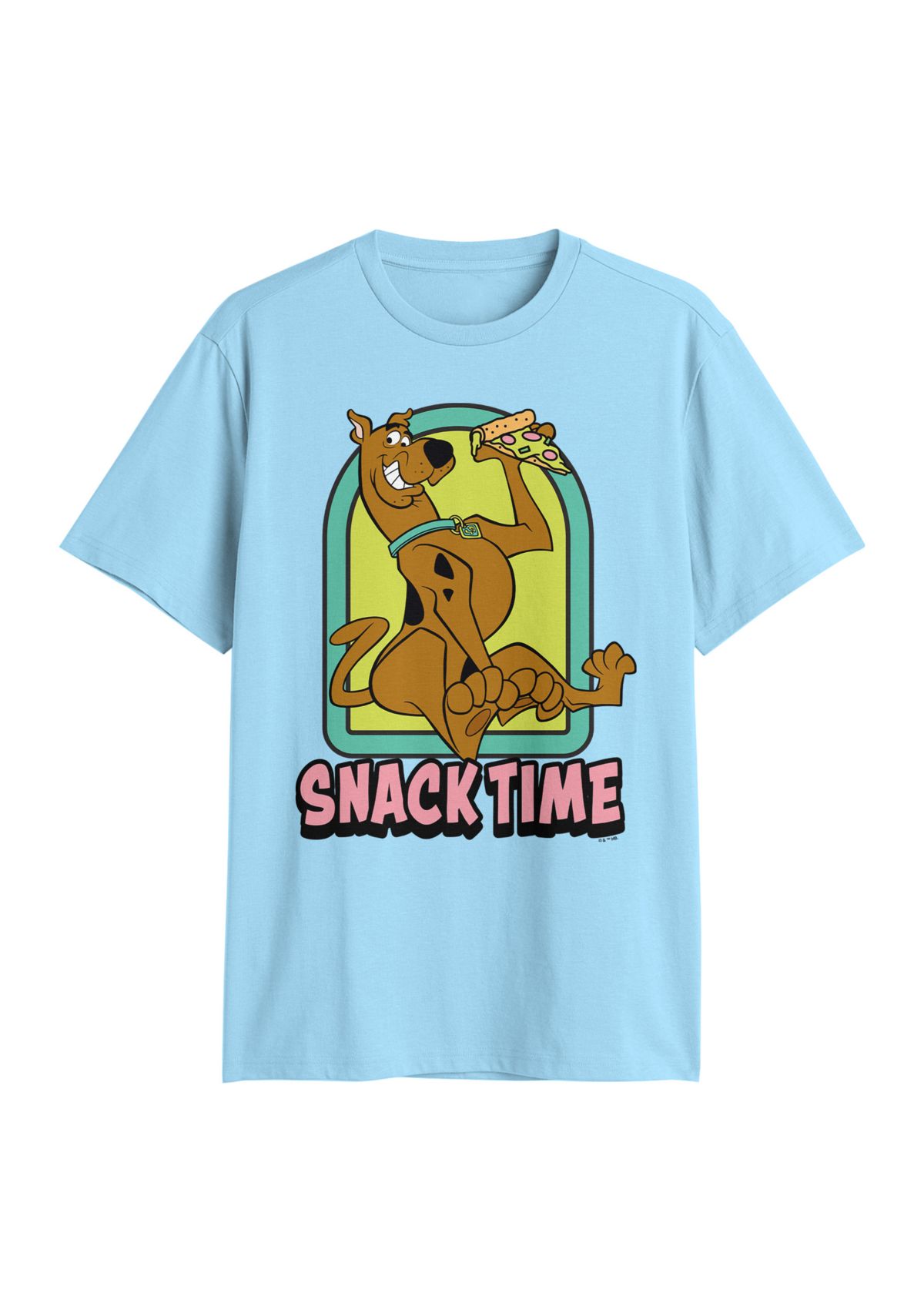 Mens Scooby Snack Time Graphic Short Sleeve T-Shirt