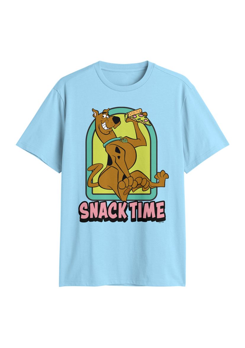 Mens Scooby Snack Time Graphic Short Sleeve T-Shirt