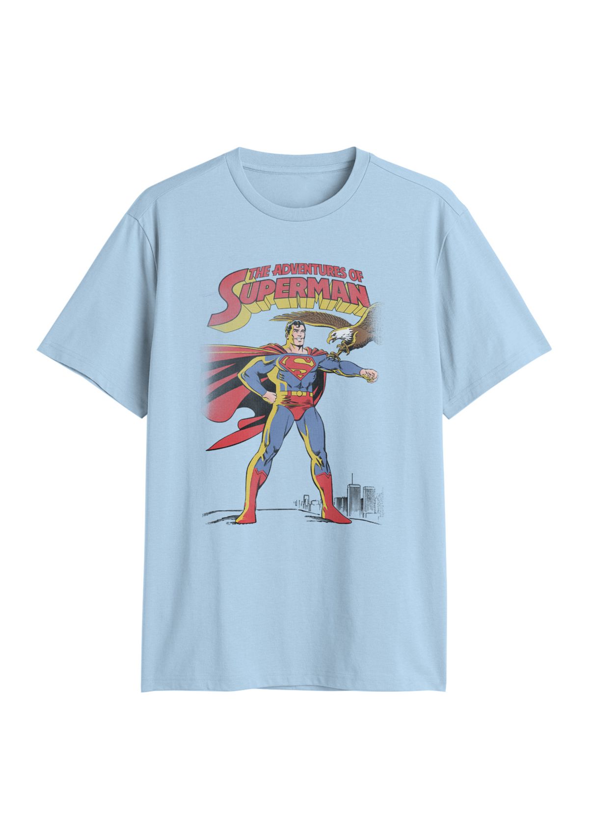 Mens Superman Adventours Graphic T-Shirt
