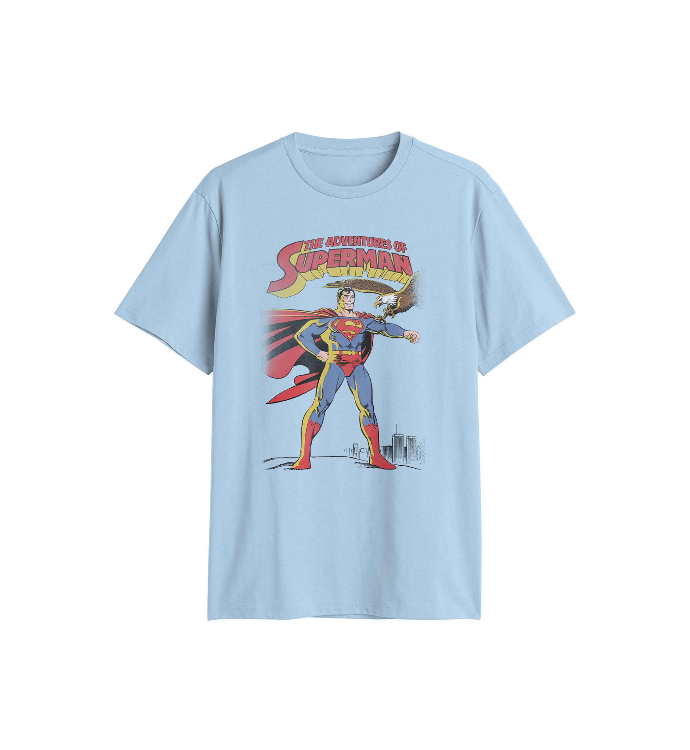 Mens Superman Adventours Graphic T-Shirt