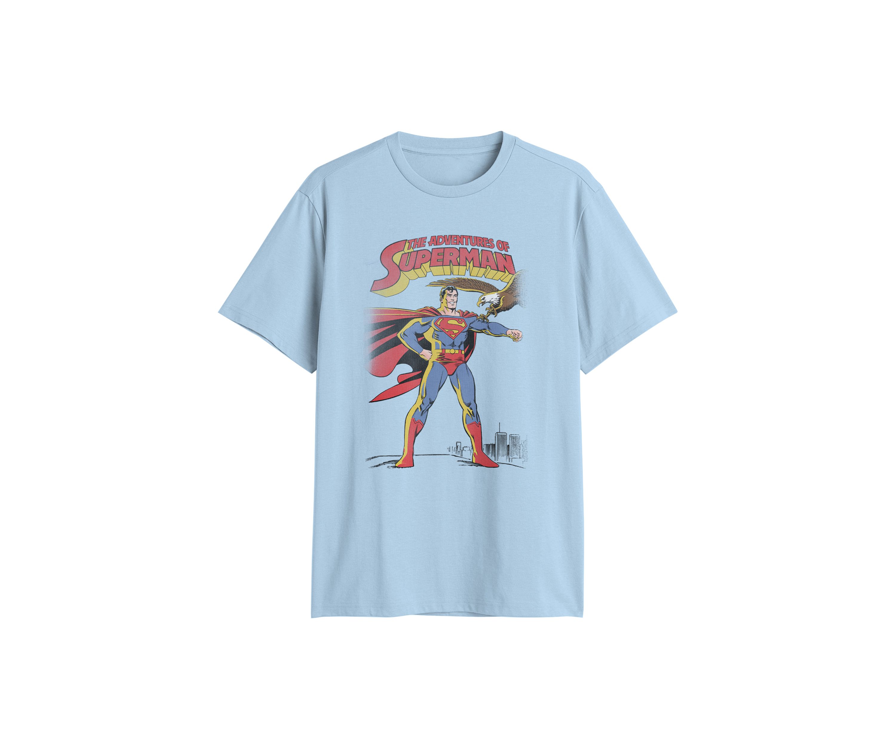 Mens Superman Adventours Graphic T-Shirt