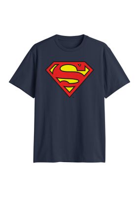 Mad Engine Men's Superman Shield Graphic Shirt, Large