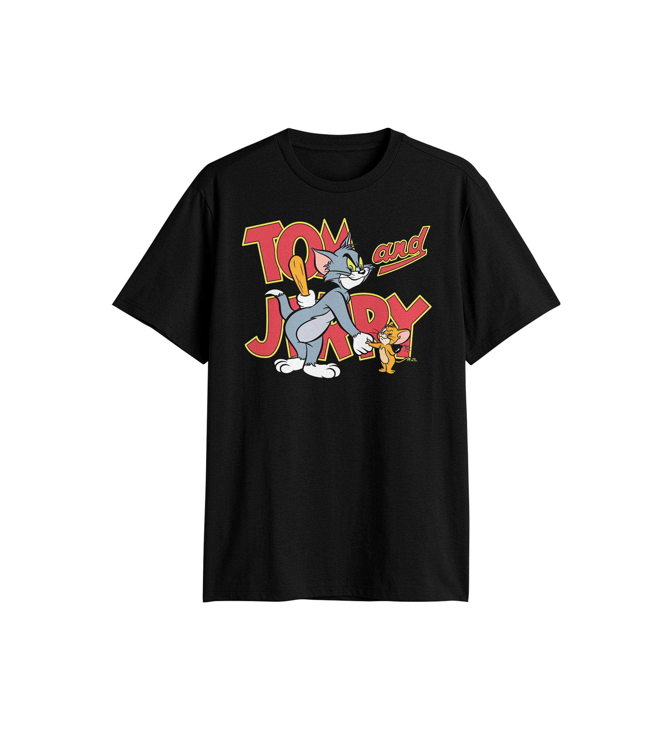 Tom and Jerry Classic Graphic T-Shirt 