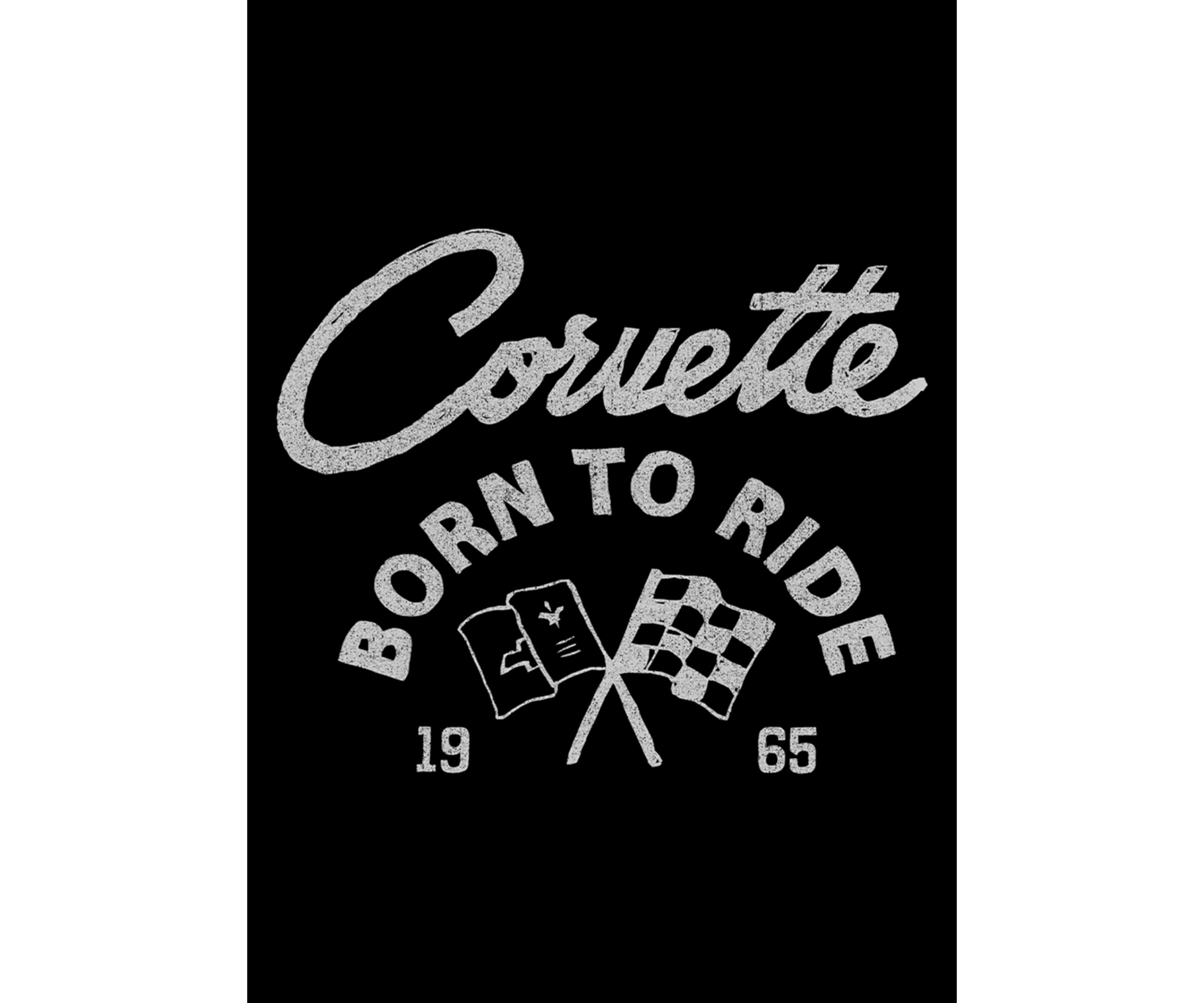 Born To Ride Graphic Crew Fleece Sweatshirt