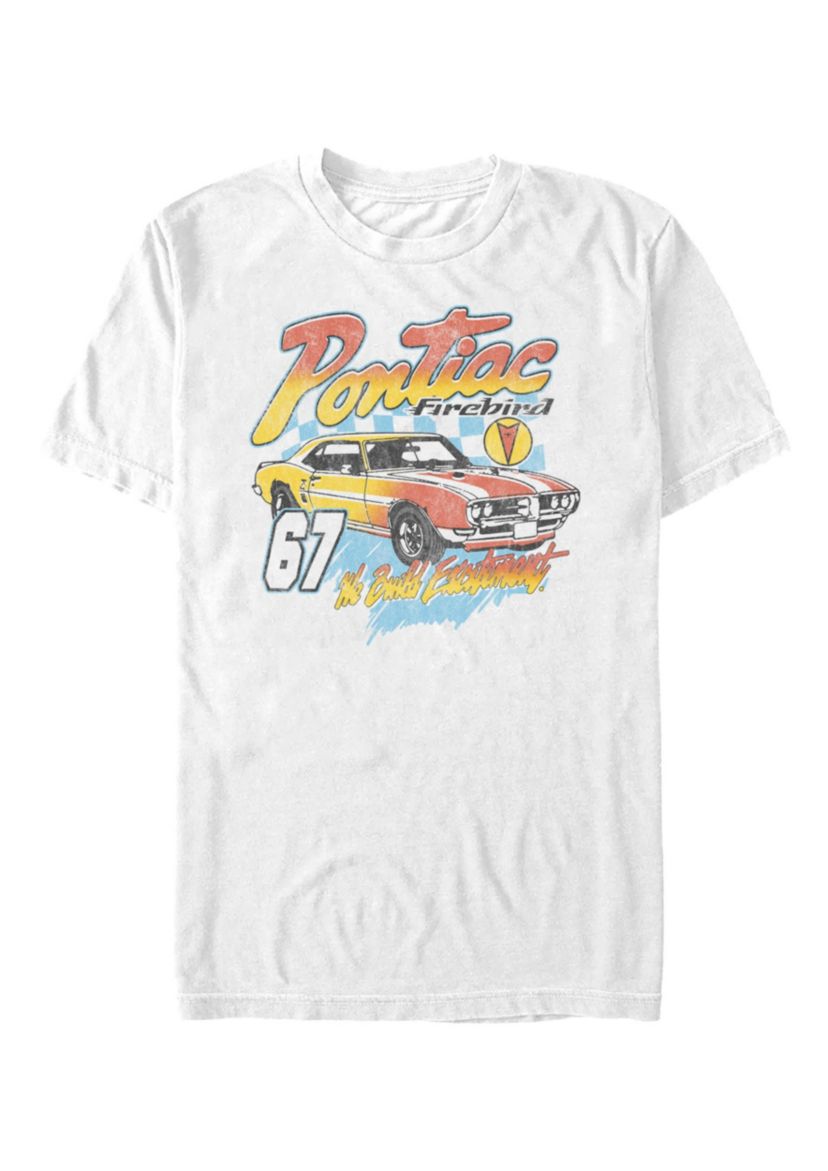 Bright Vintage Pontiac Graphic T-Shirt