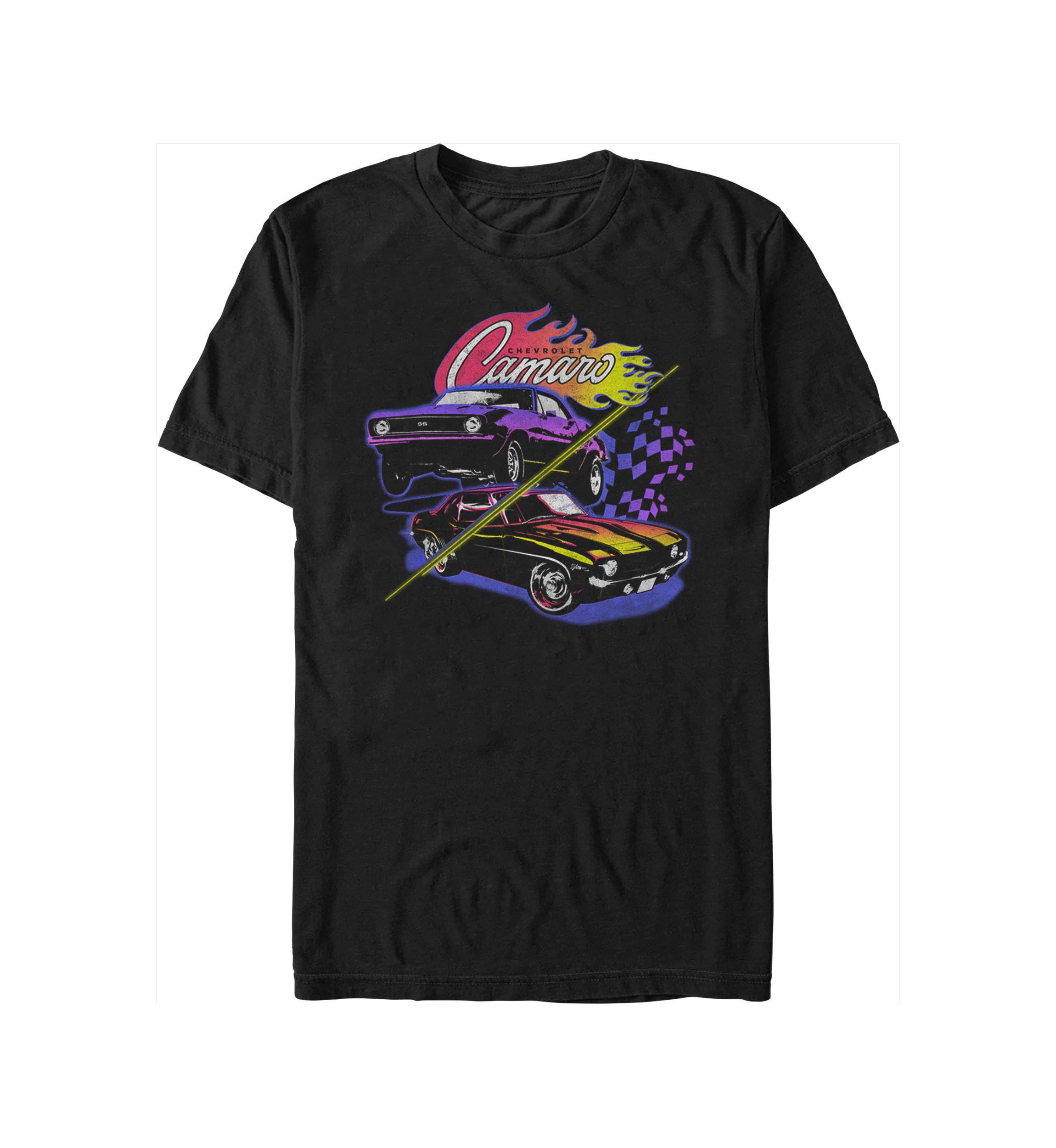Split Cameros Graphic T-Shirt