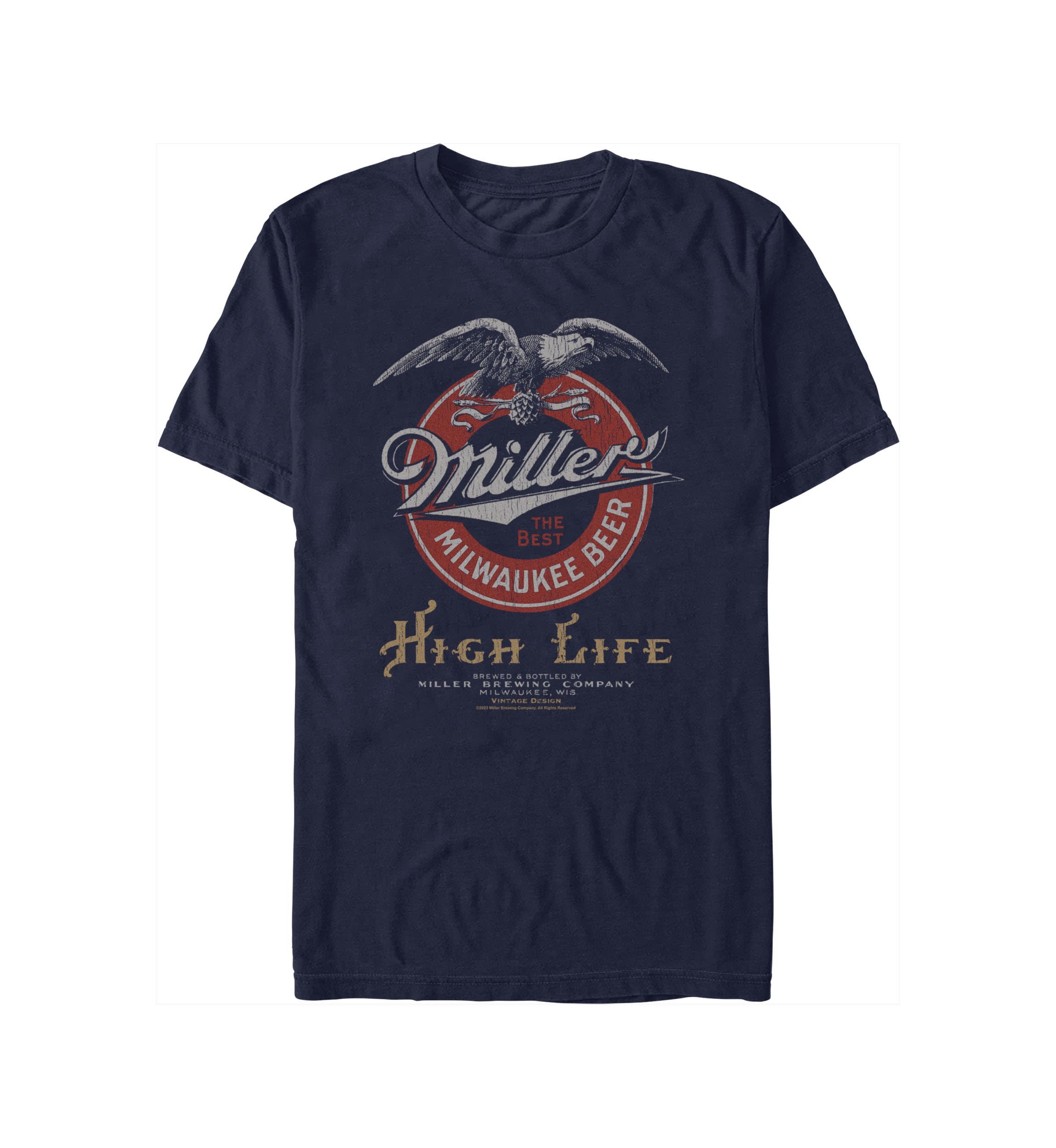 Vintage Poster Miller Graphic T-Shirt