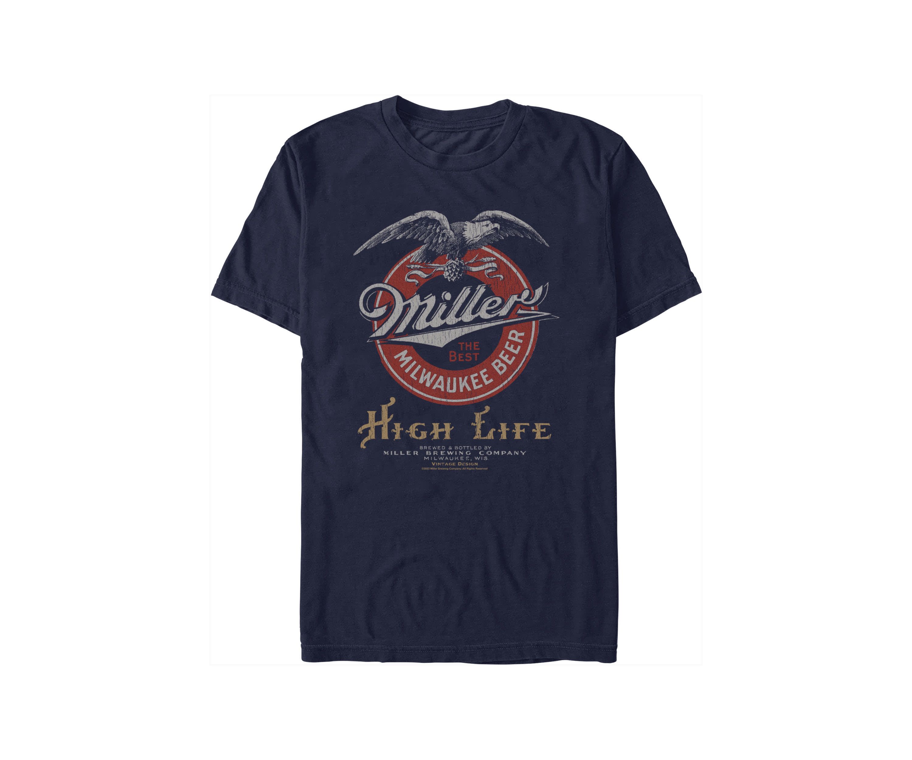 Vintage Poster Miller Graphic T-Shirt
