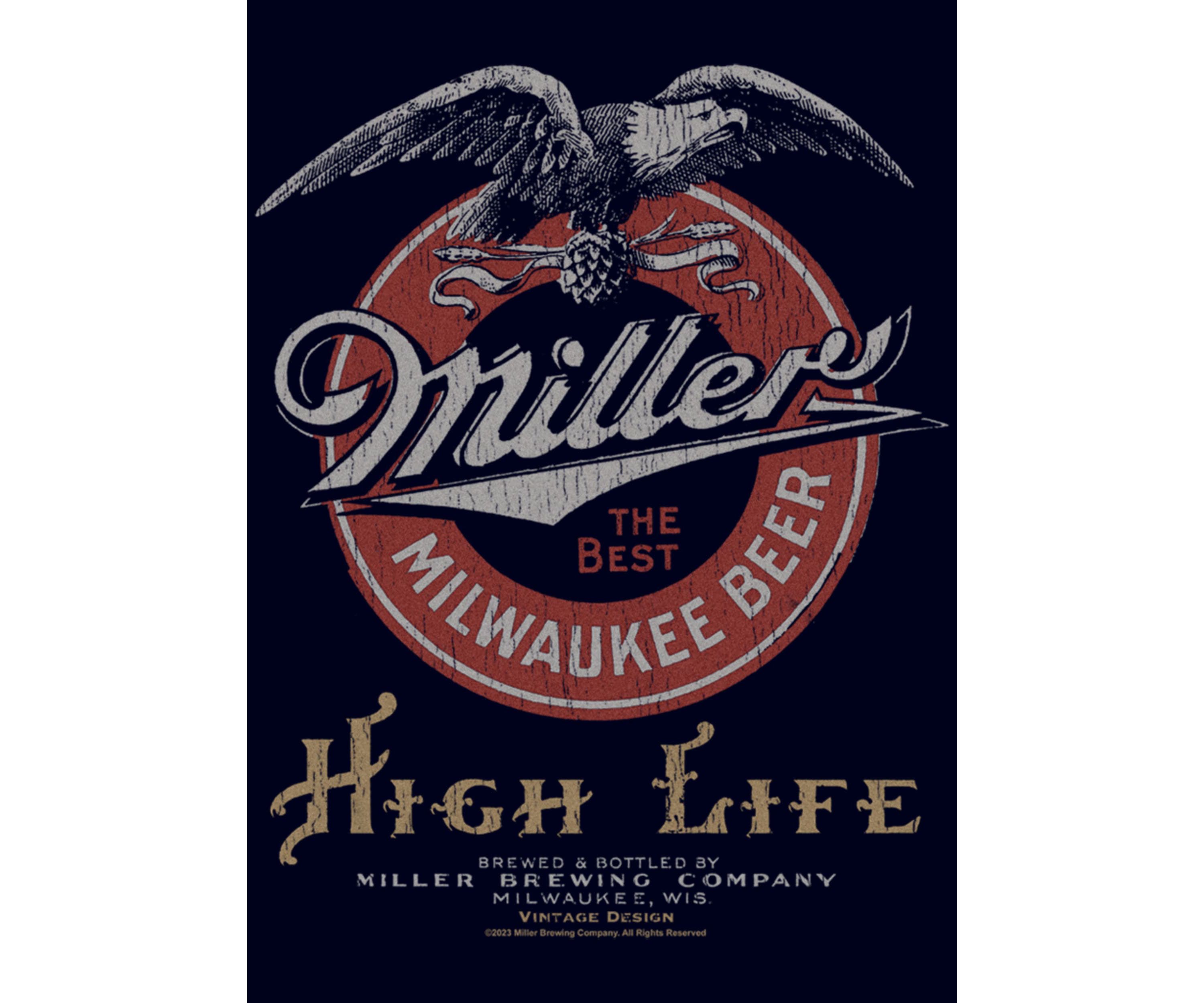 Vintage Poster Miller Graphic T-Shirt