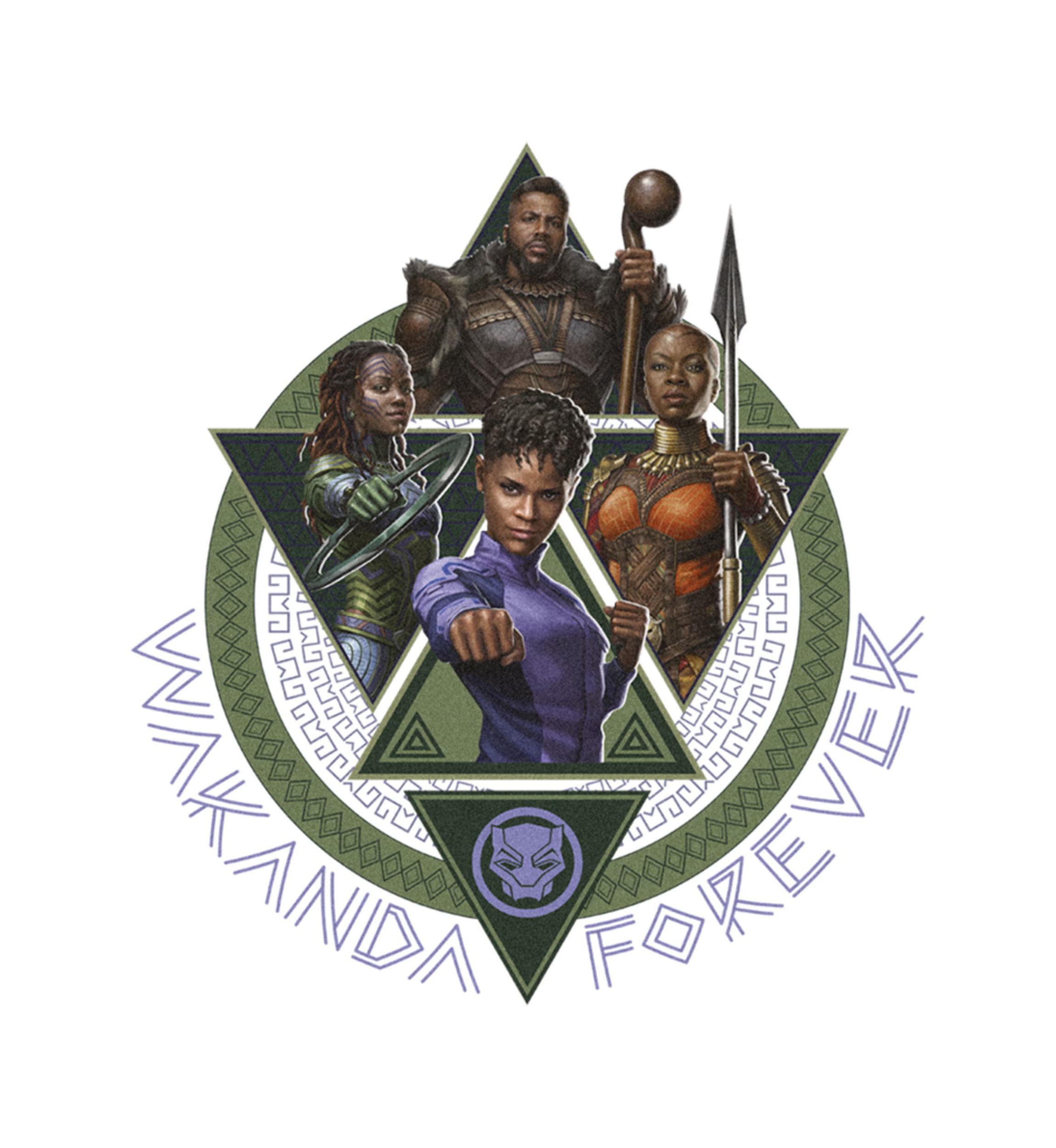 Wakanda Forever Squad Graphic T-Shirt