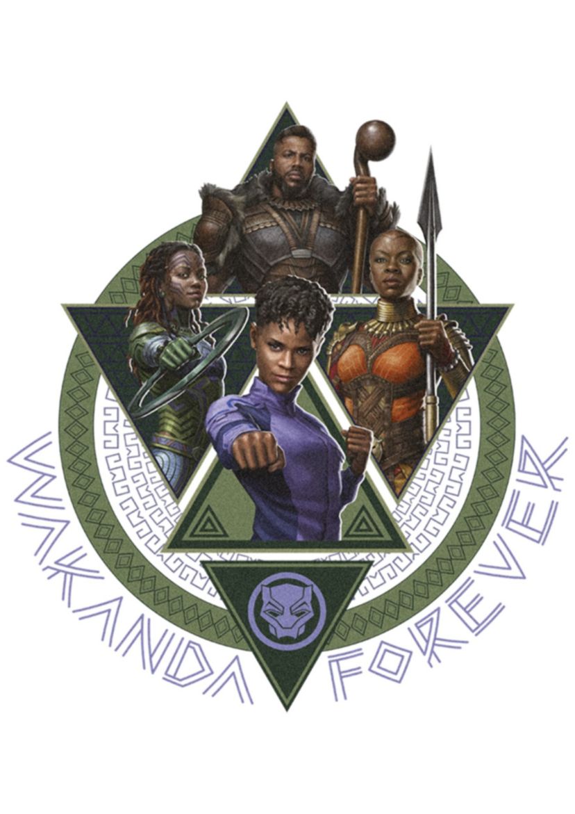 Wakanda Forever Squad Graphic T-Shirt