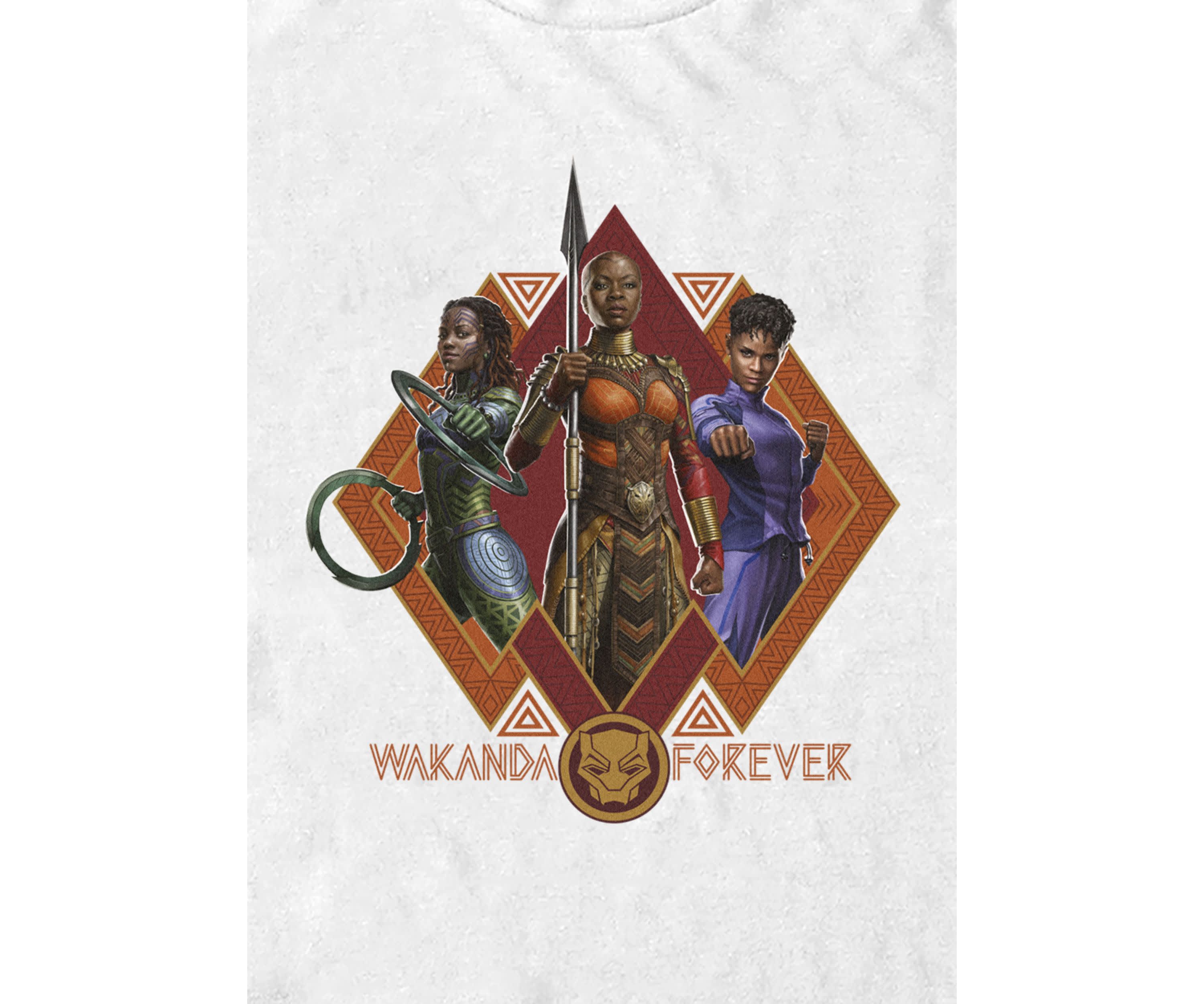 Big & Tall Wakanda Forever Trio Graphic T-Shirt