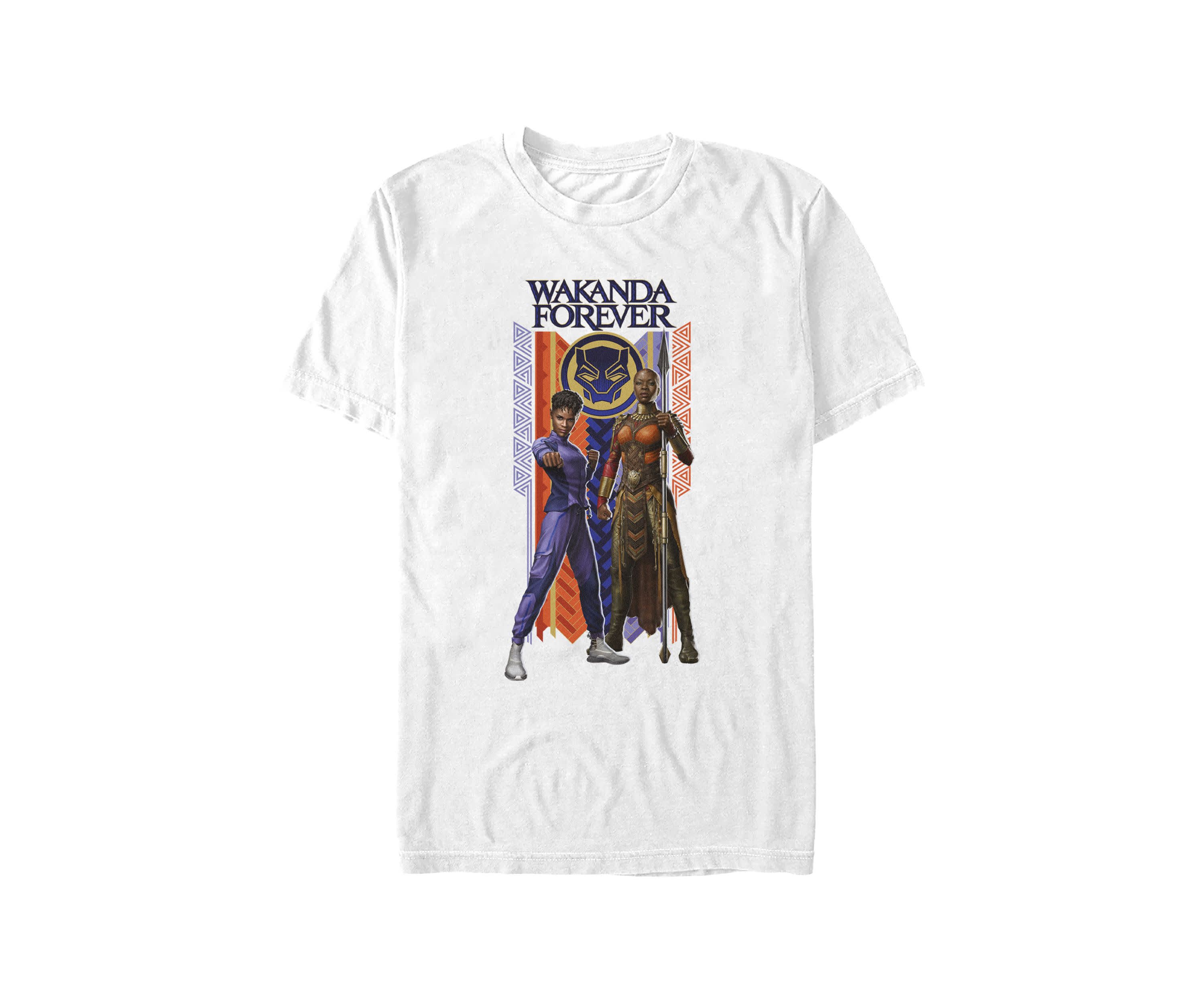 Big & Tall Wakanda Forever Duo Banner Graphic T-Shirt