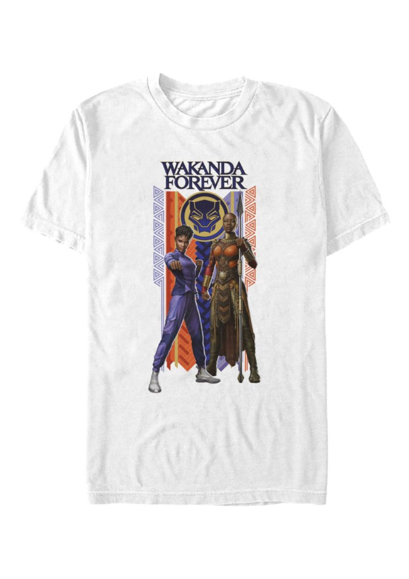 Big & Tall Wakanda Forever Duo Banner Graphic T-Shirt