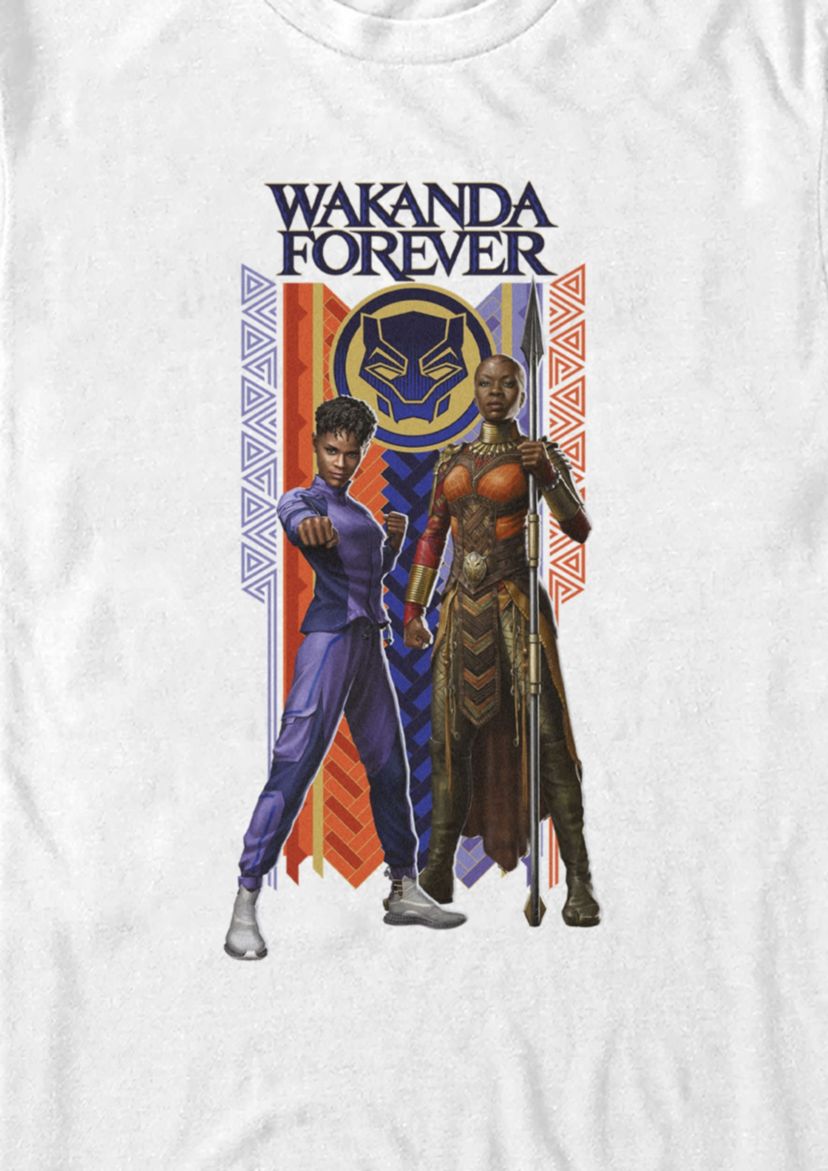 Big & Tall Wakanda Forever Duo Banner Graphic T-Shirt