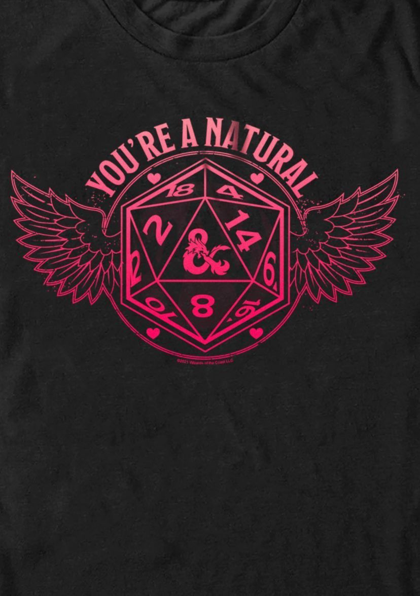 Big & Tall Natural 20 Graphic T-Shirt