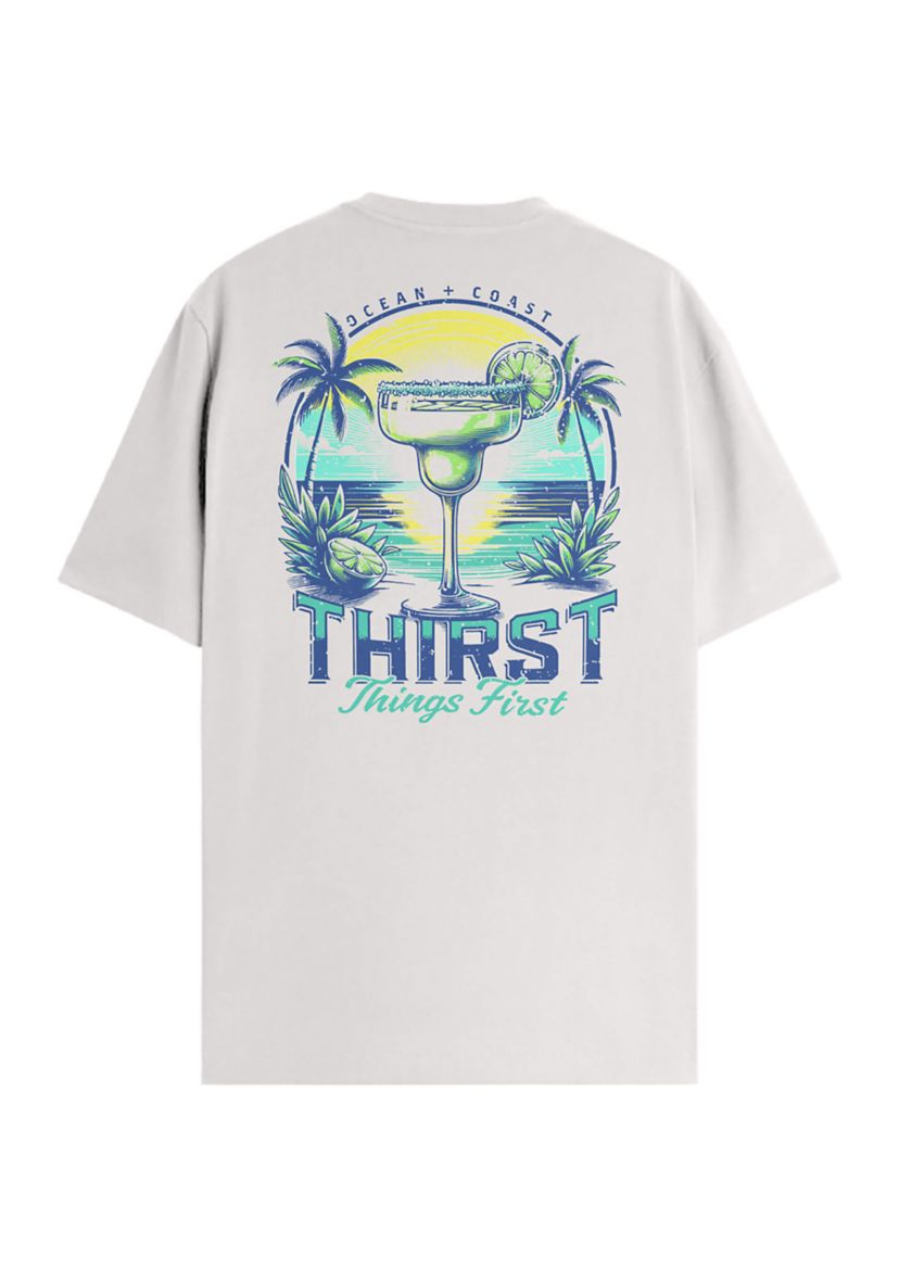 Thirst Things First Short Sleeve Graphic T-Shirt