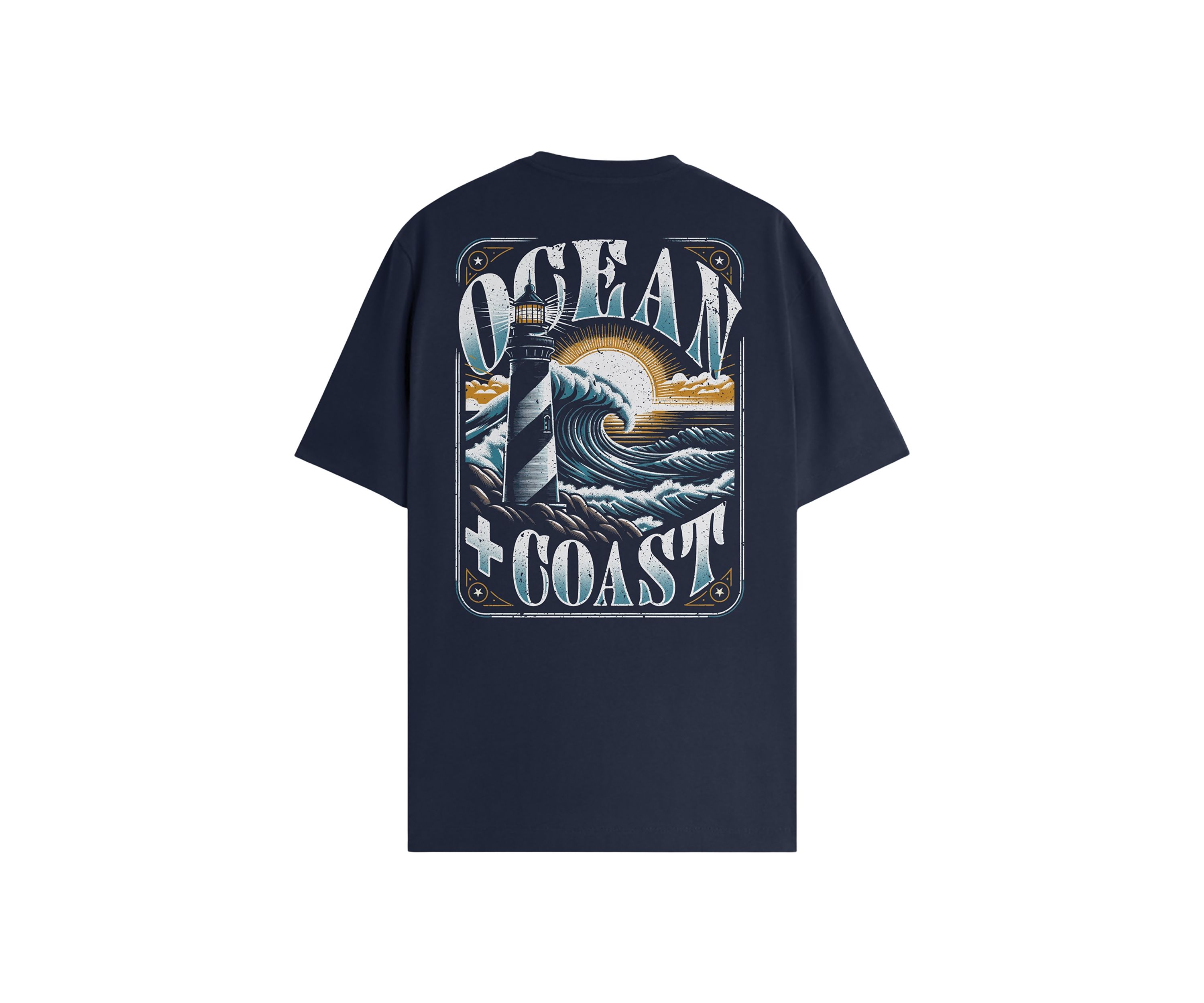 Lighthouse Short Sleeve Graphic T-Shirt