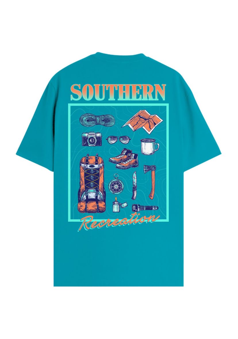 Short Sleeve Southern Recreation Graphic T-Shirt