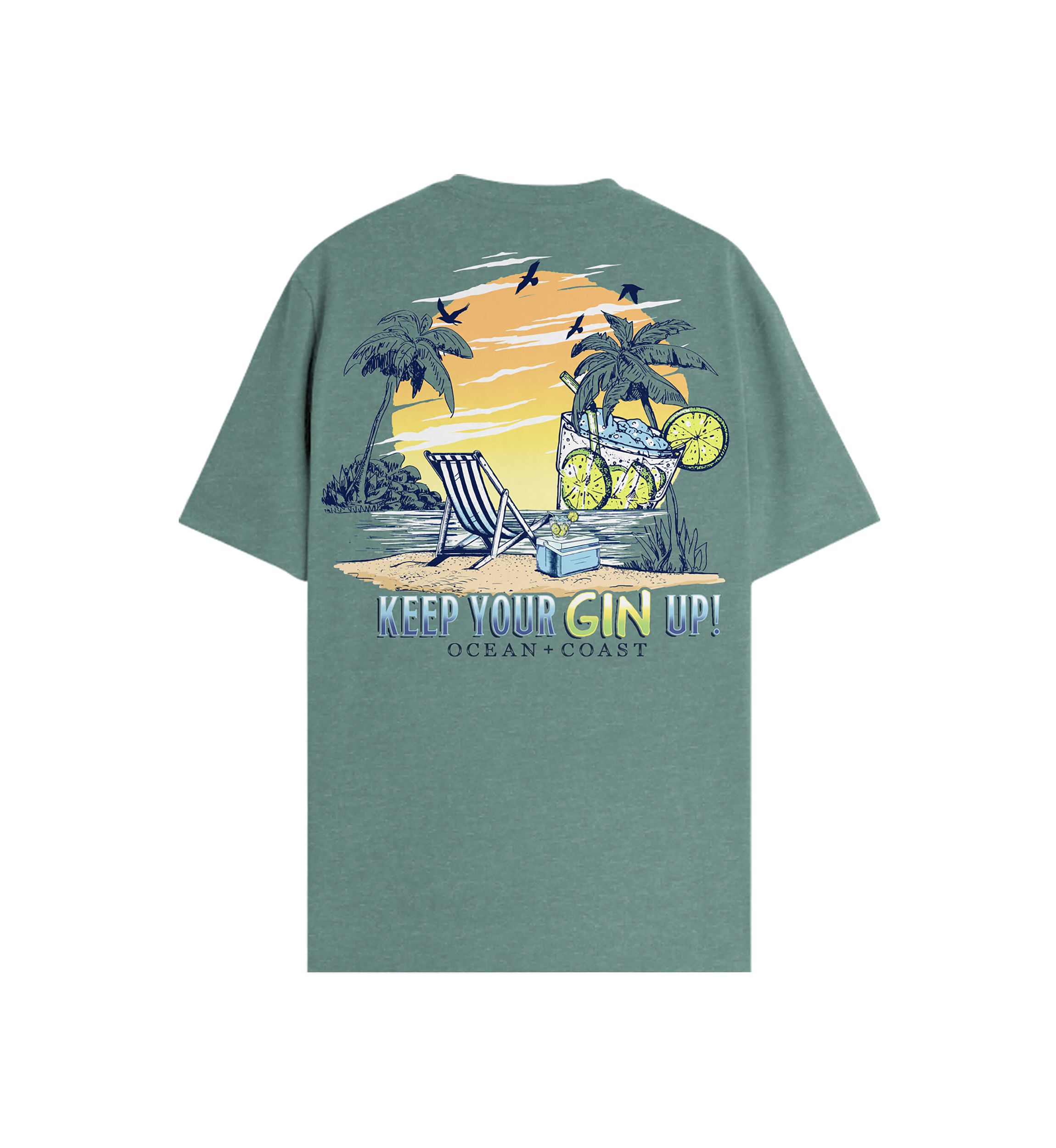 Keep Your Gin Up Short Sleeve Graphic T-Shirt