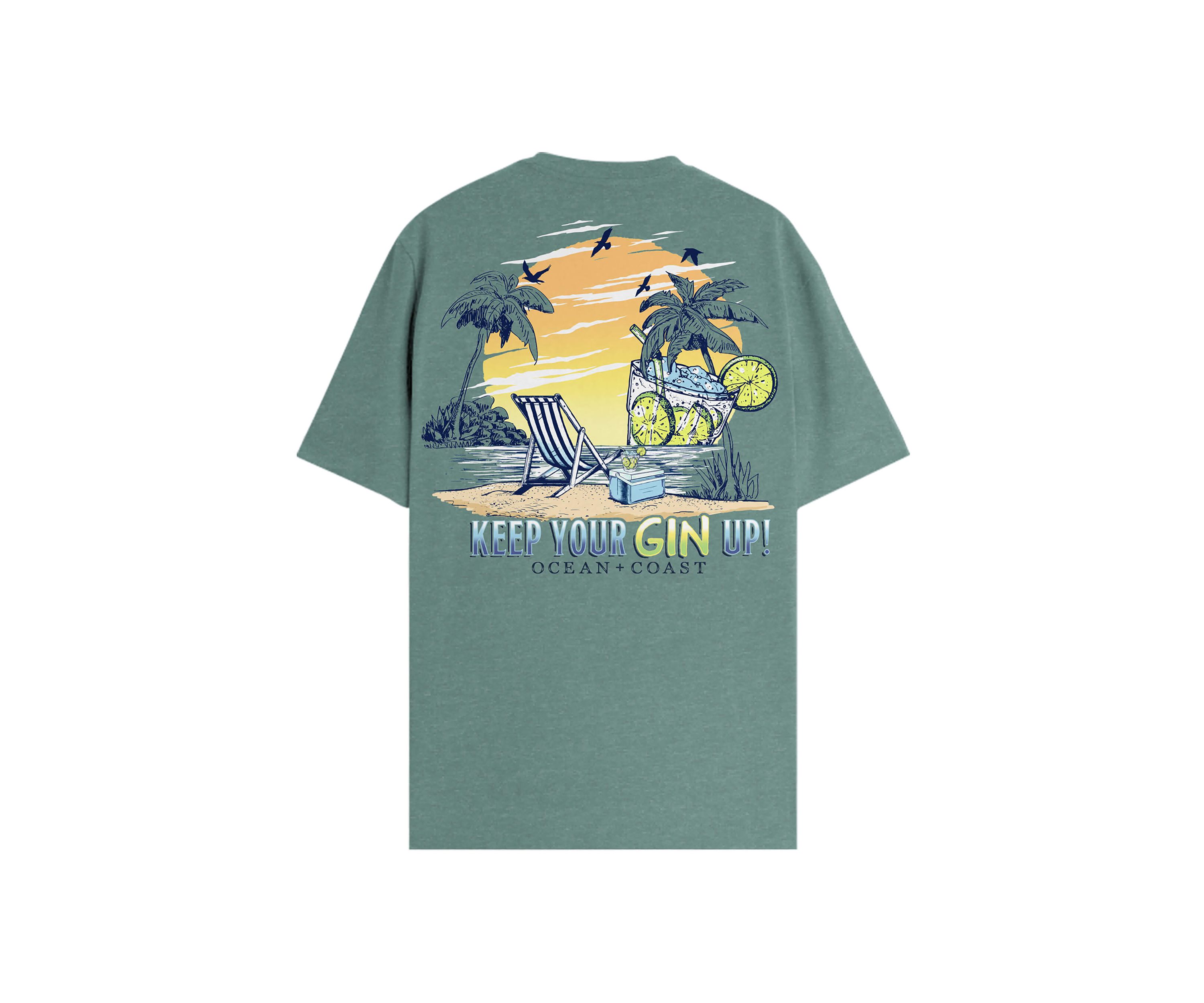Keep Your Gin Up Short Sleeve Graphic T-Shirt