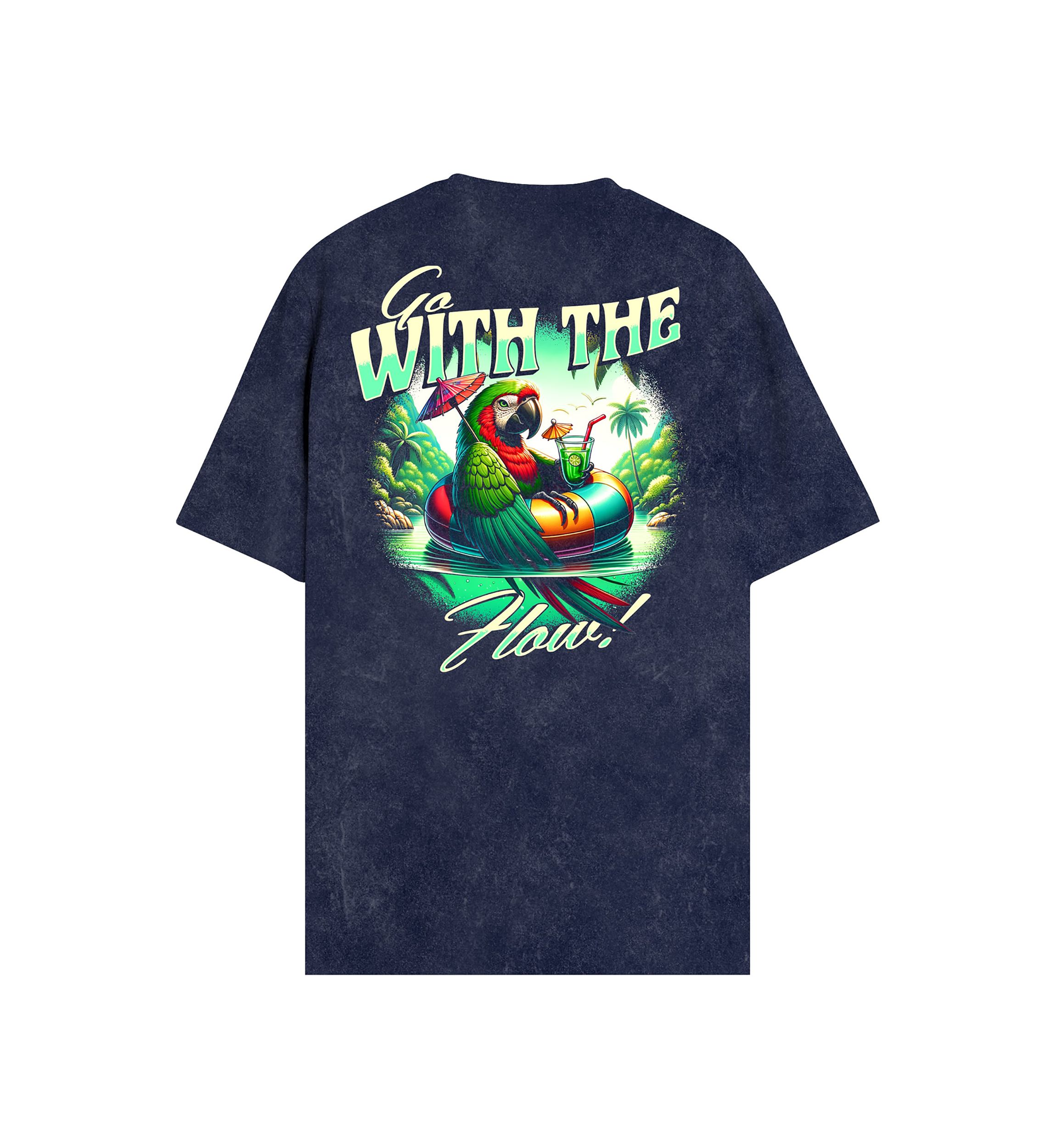 Go with the Flow Graphic T-Shirt 