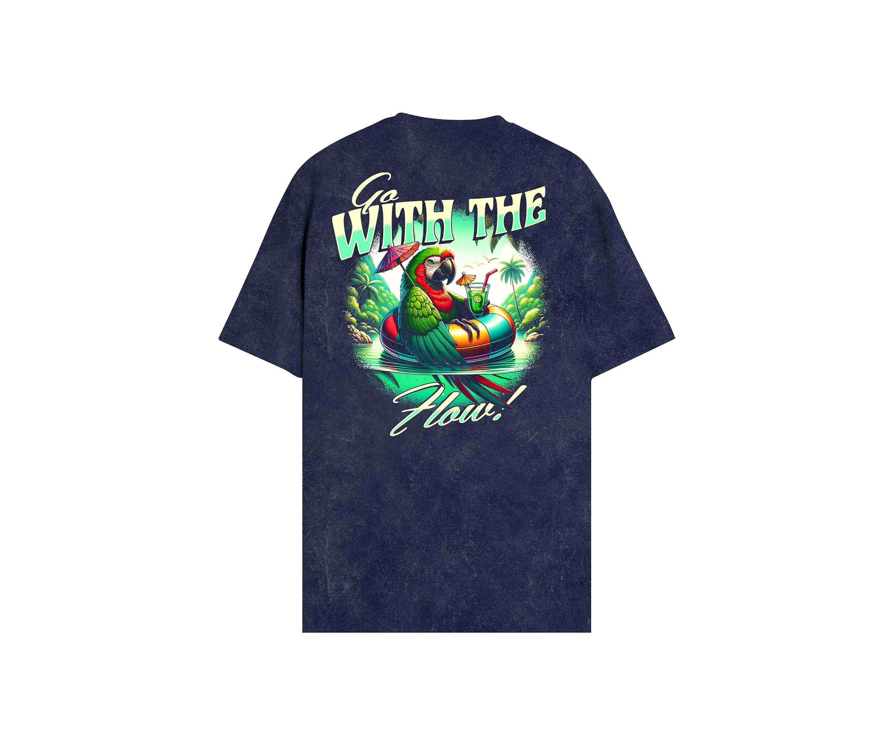 Go with the Flow Graphic T-Shirt 