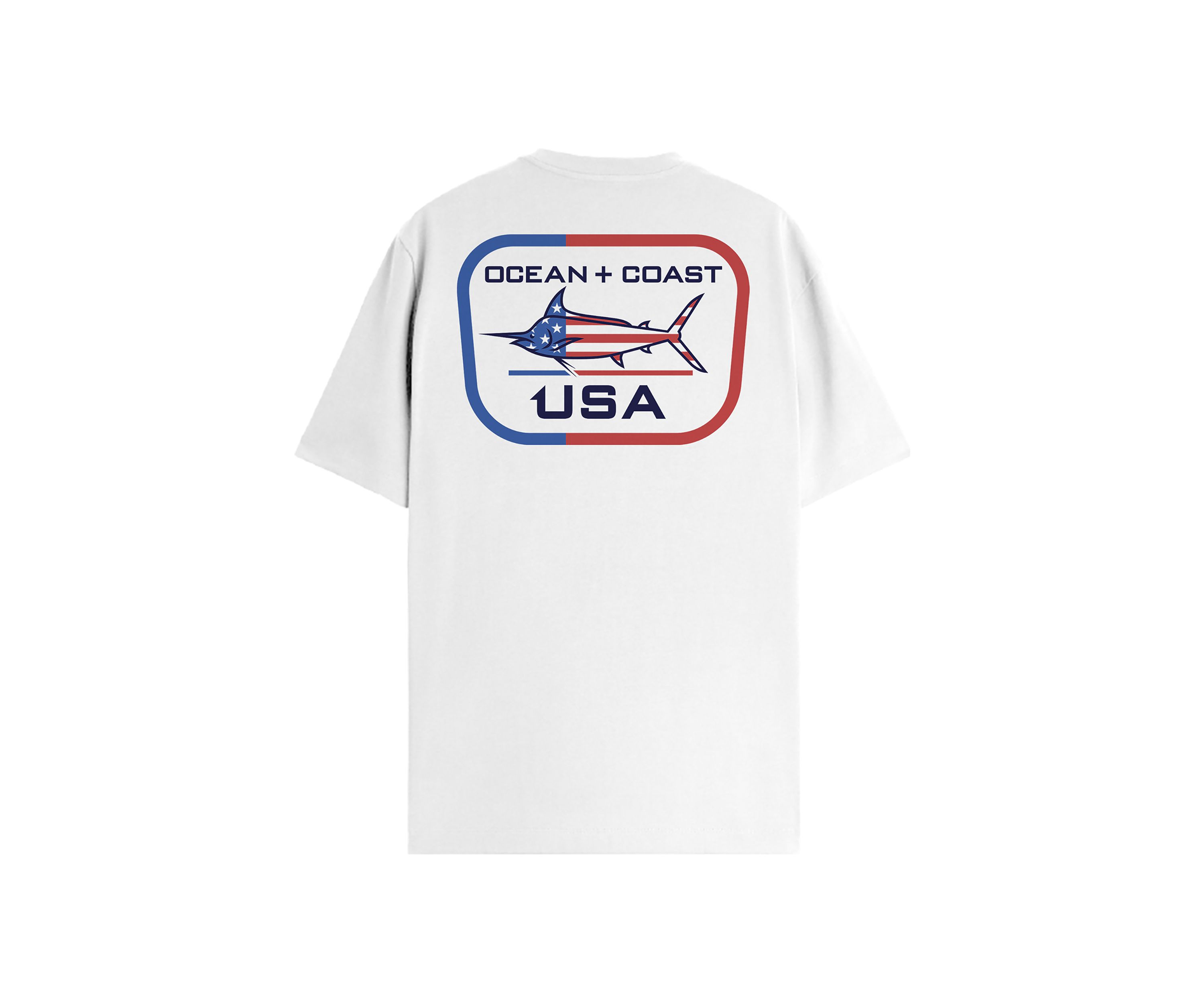 Short Sleeve Americana Marlin Graphic T-Shirt