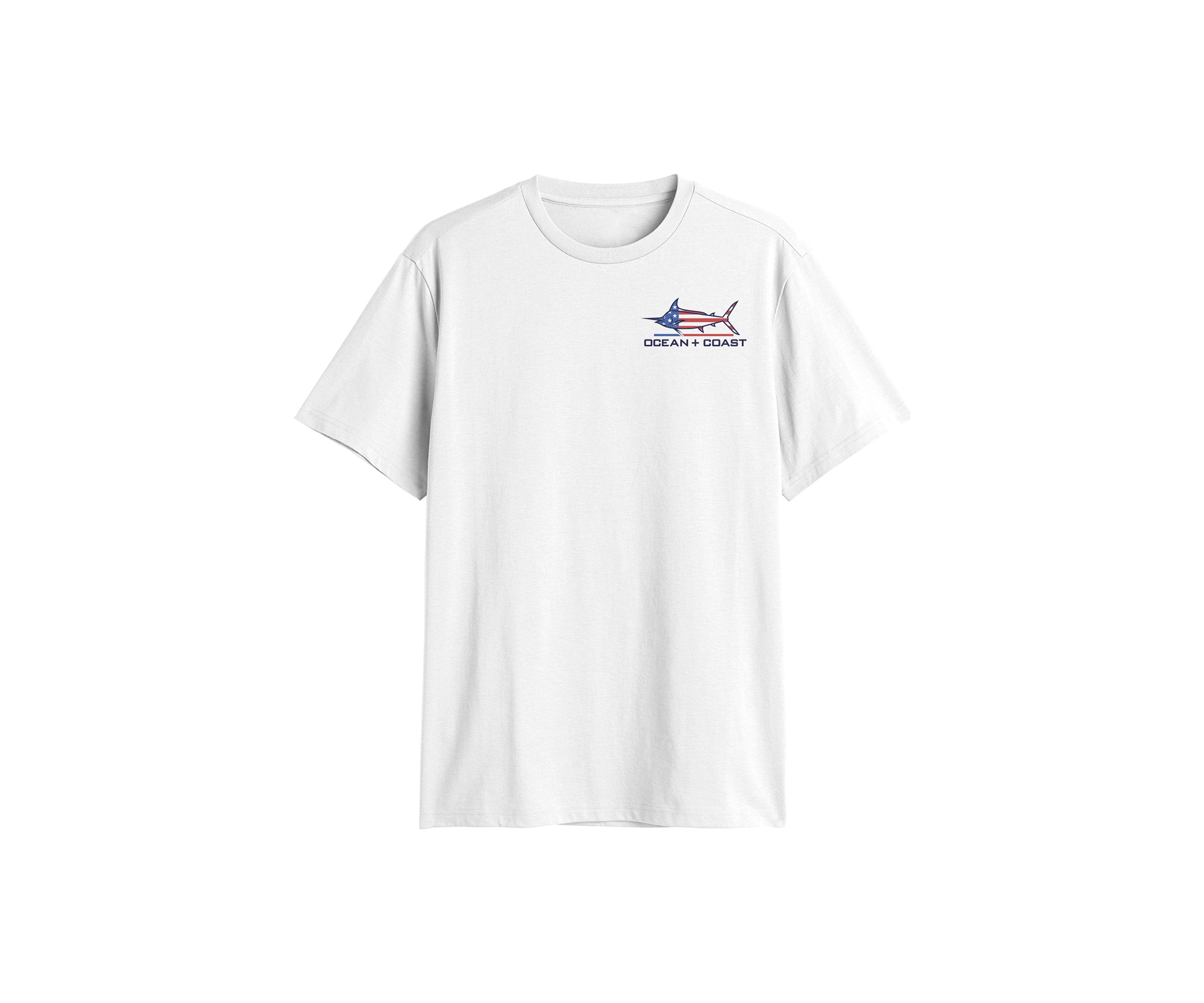 Short Sleeve Americana Marlin Graphic T-Shirt