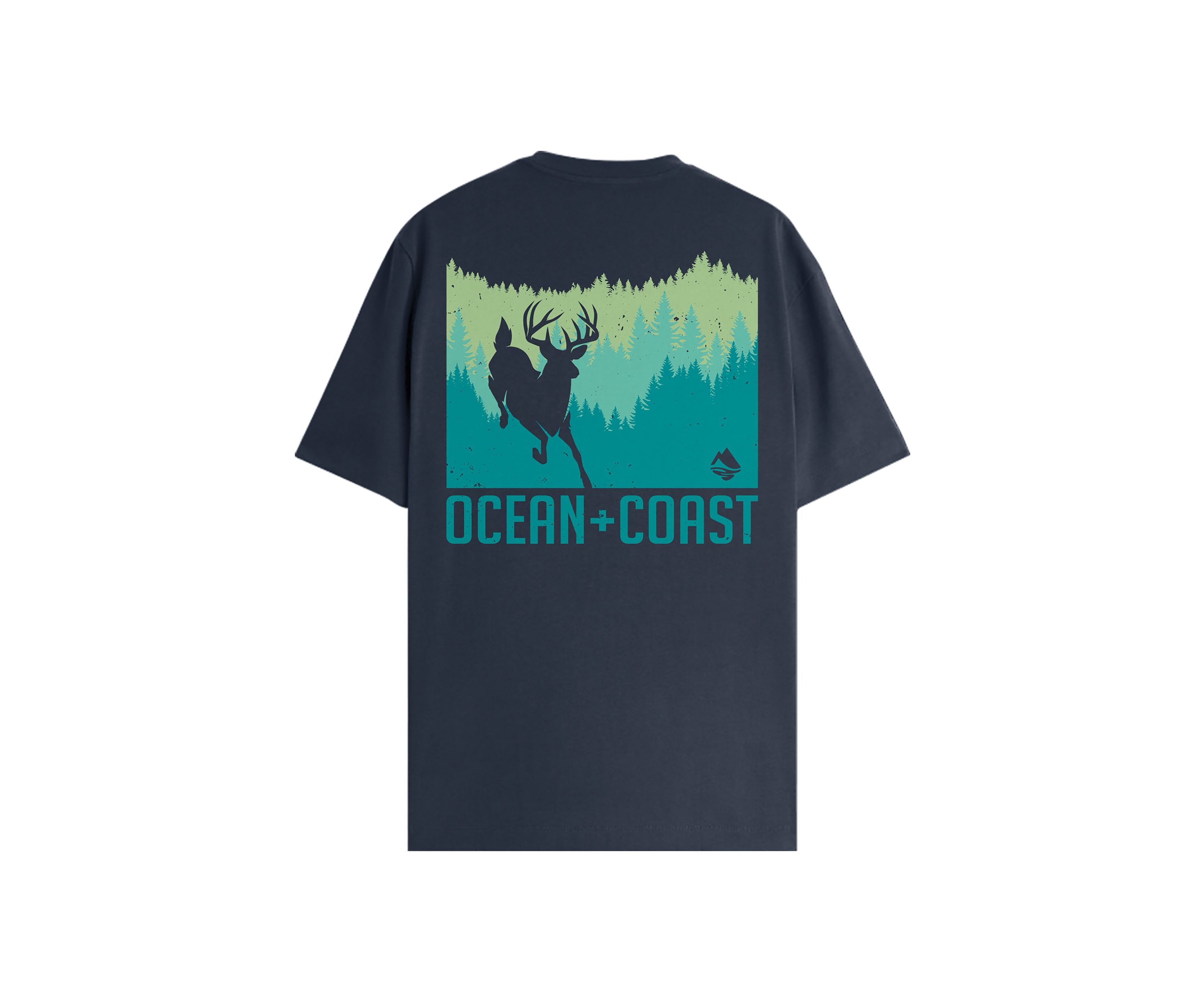 Short Sleeve Buck Jump Graphic T-Shirt 