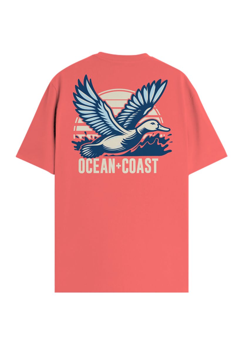 Short Sleeve Water Duck Graphic T-Shirt 